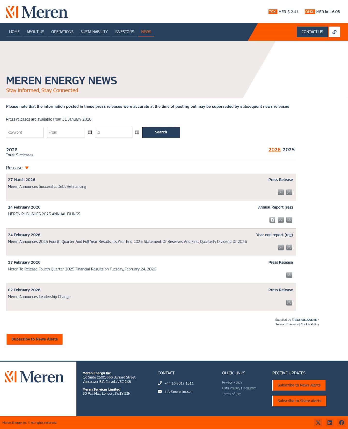 Latest website image capture