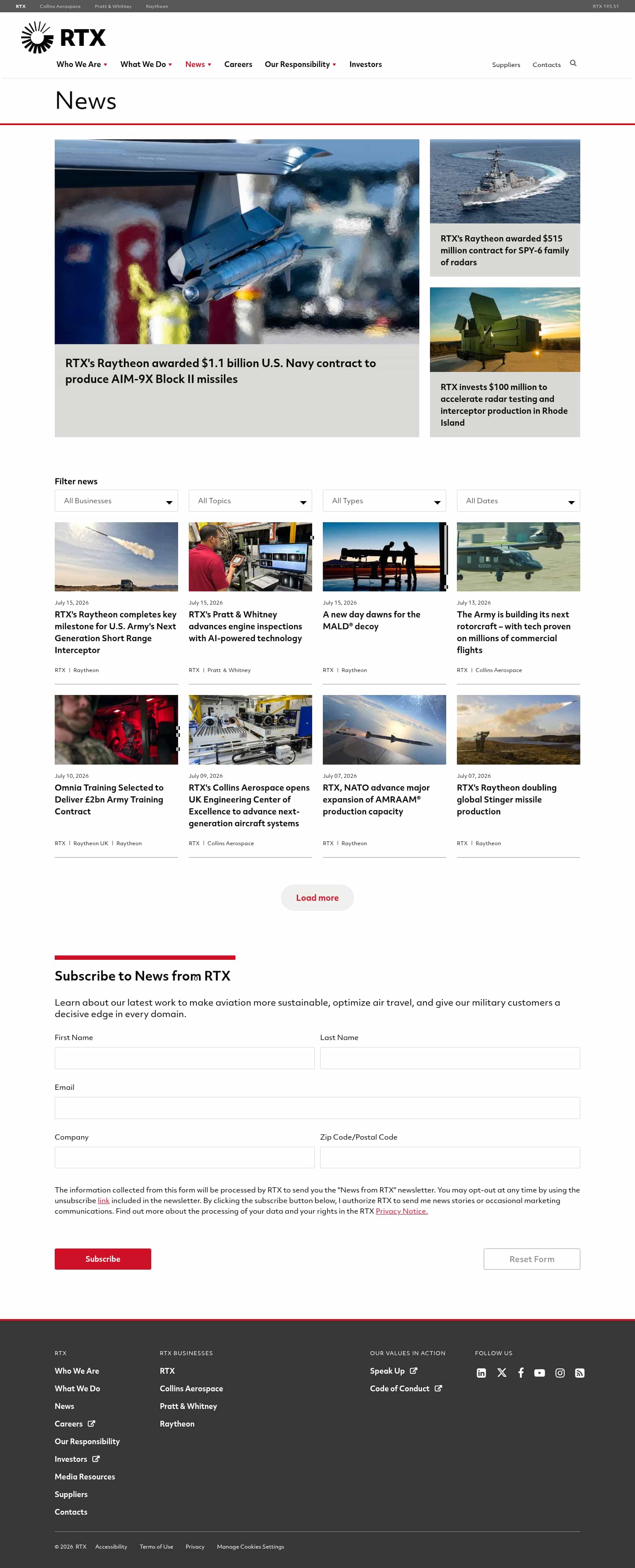 Latest website image capture