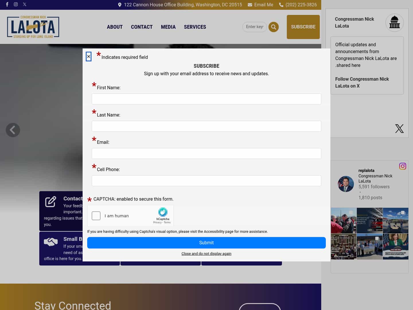 Latest website image capture