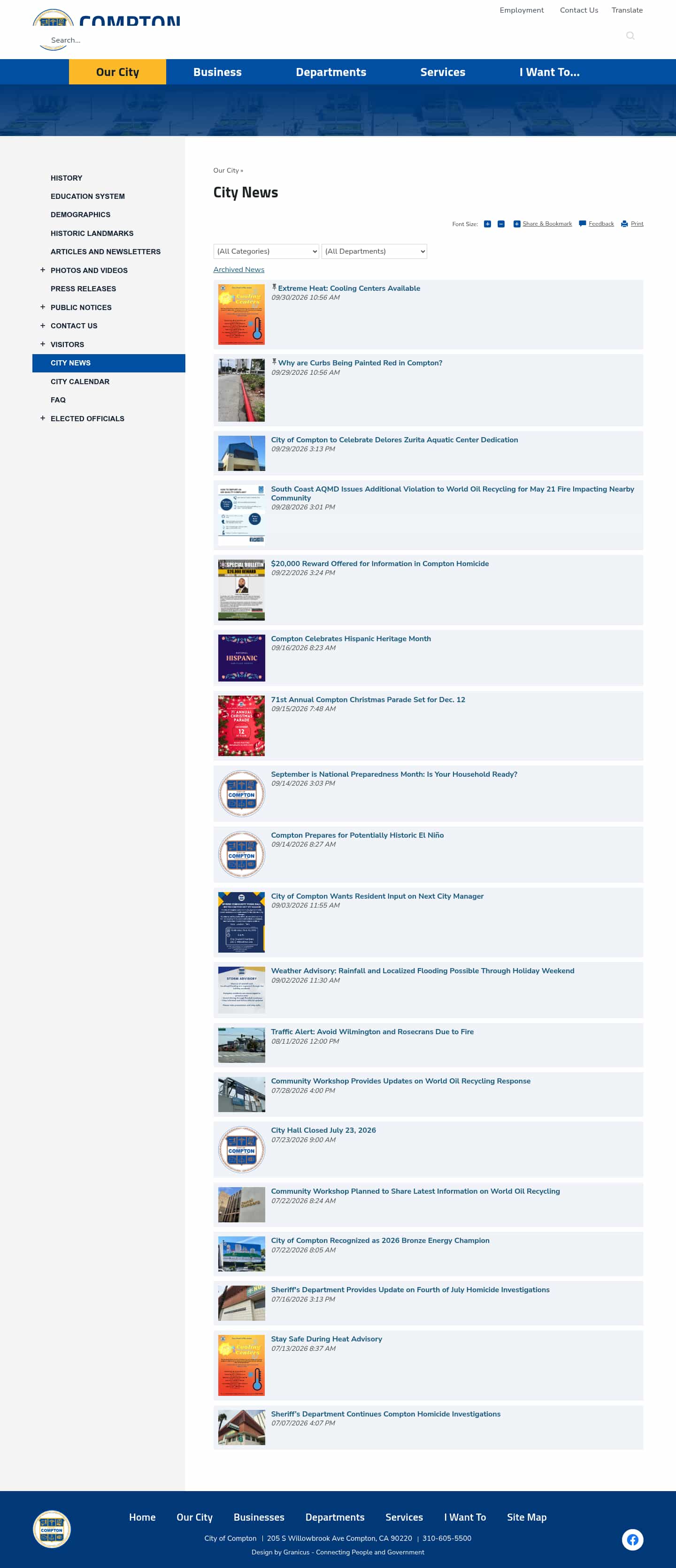 Latest website image capture