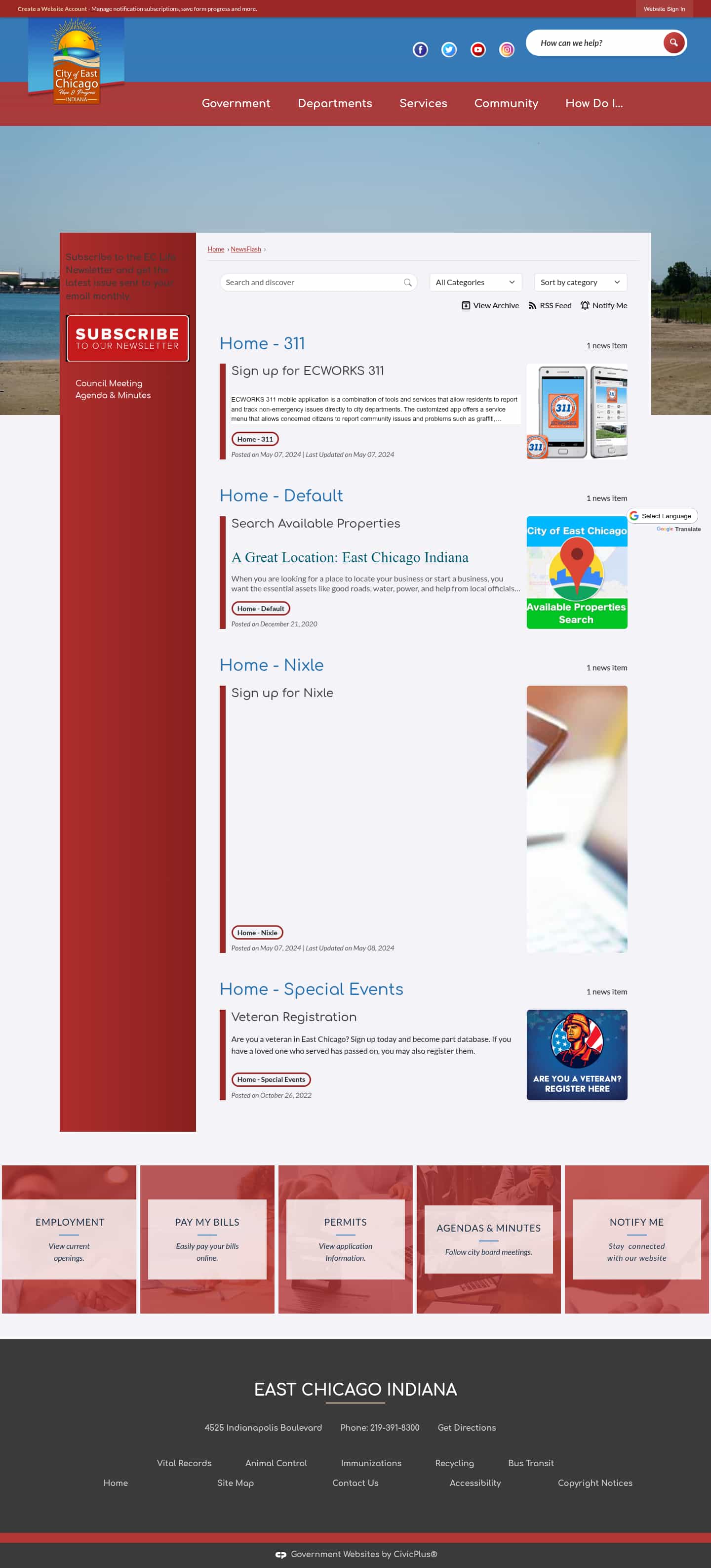 Latest website image capture