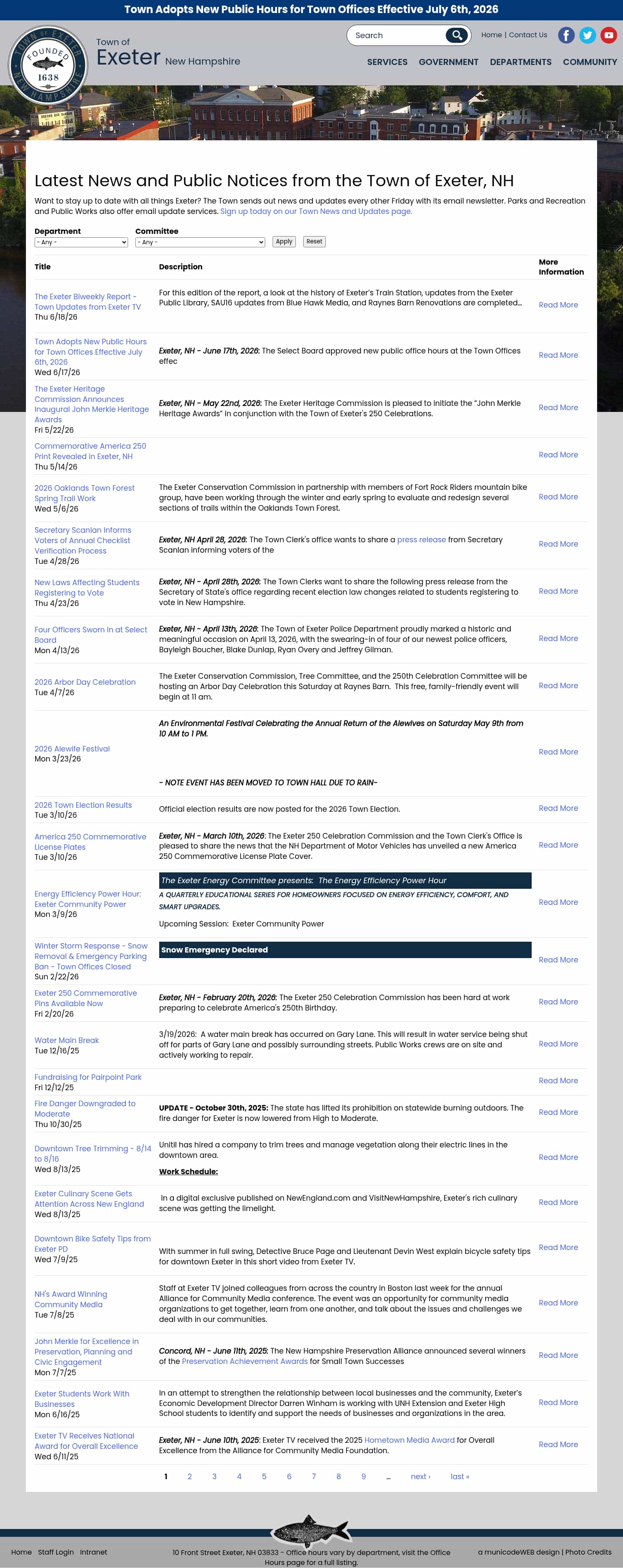 Latest website image capture