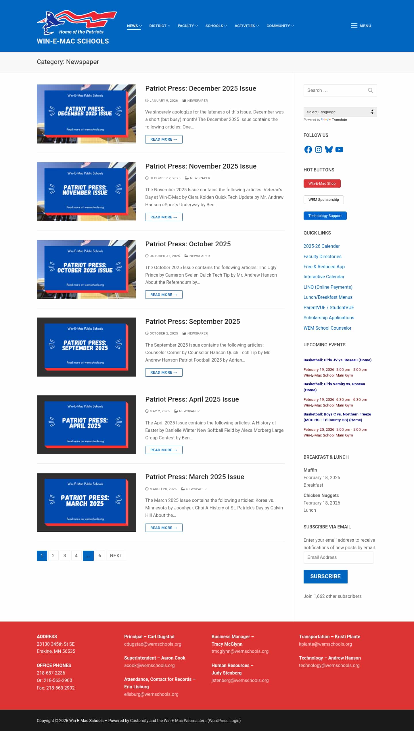 Latest website image capture