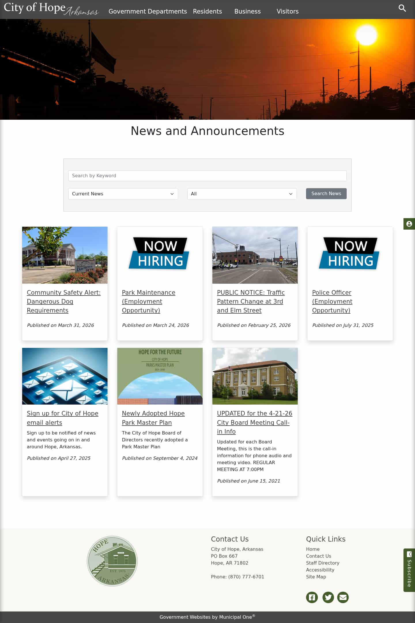 Latest website image capture