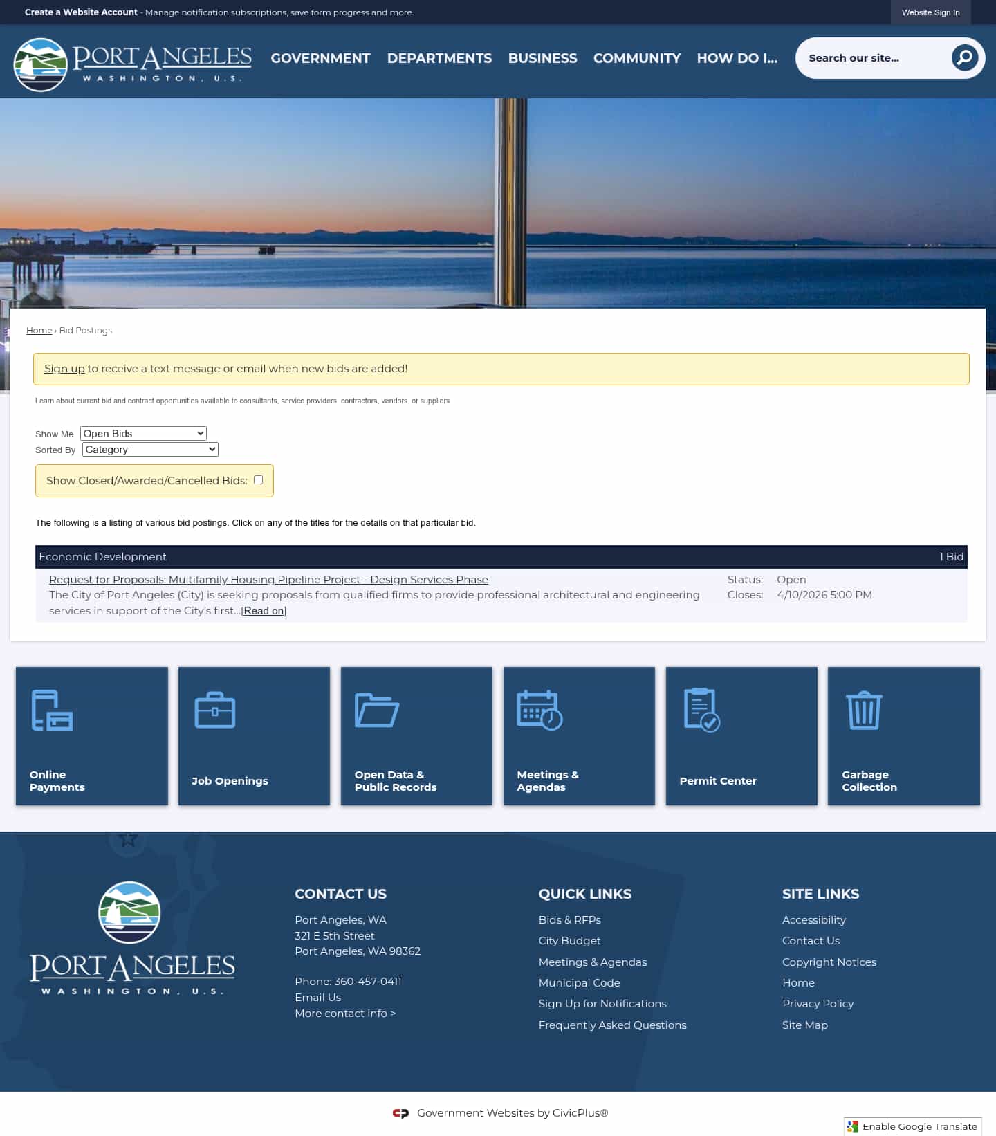 Latest website image capture