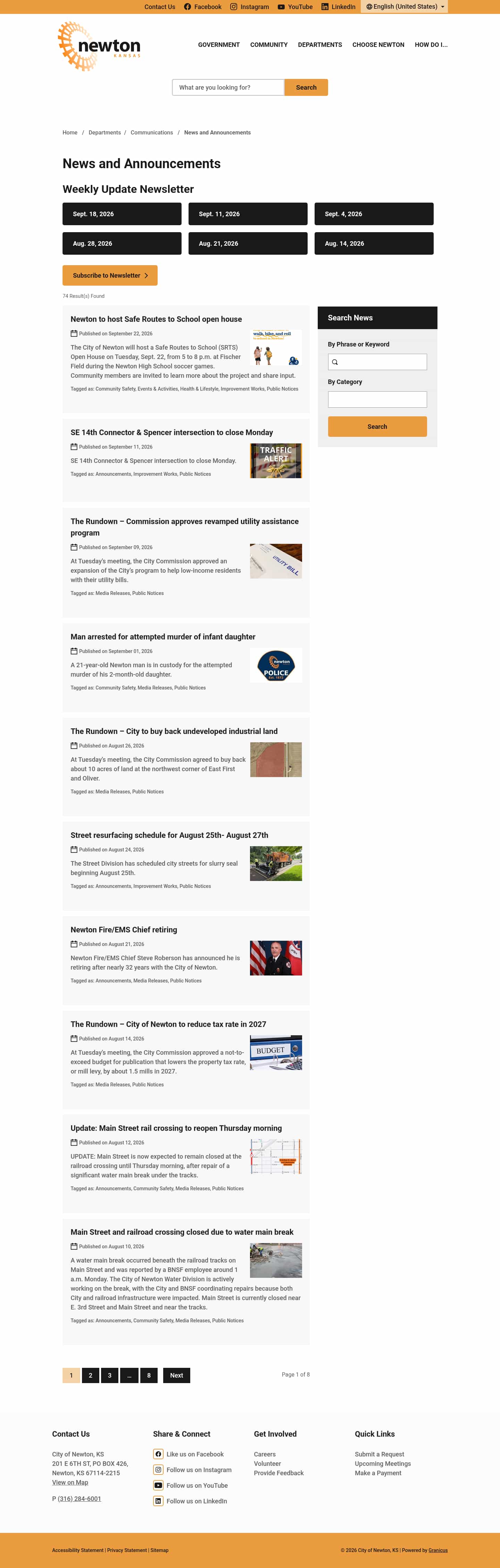 Latest website image capture