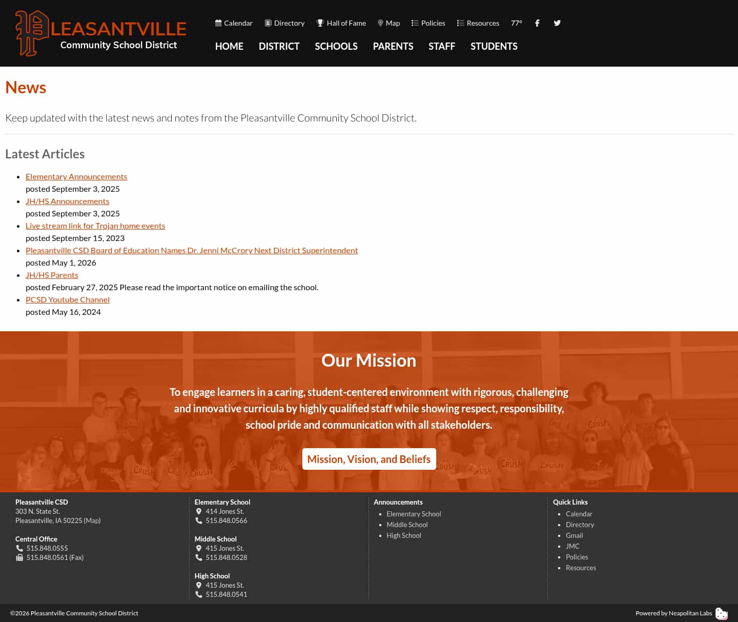 Latest website image capture