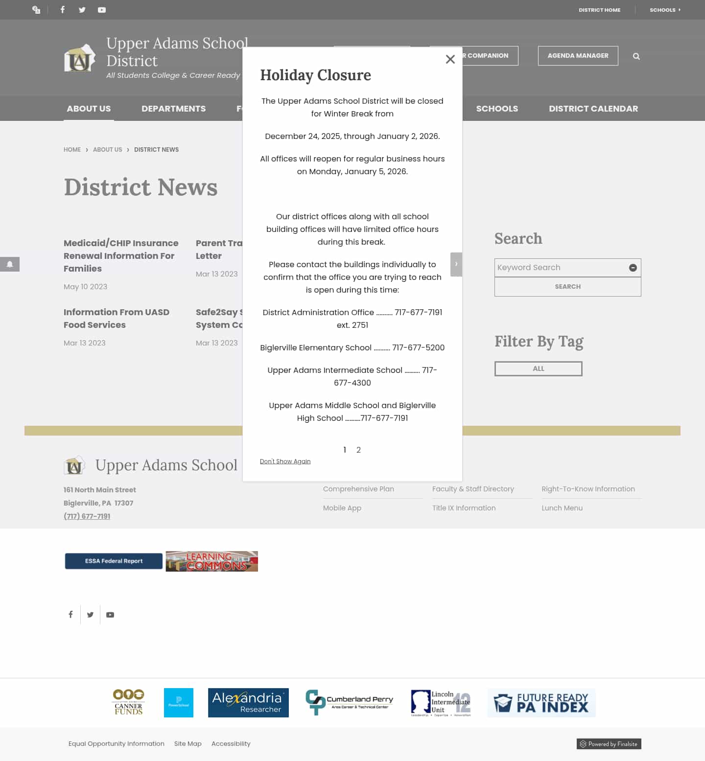 Latest website image capture