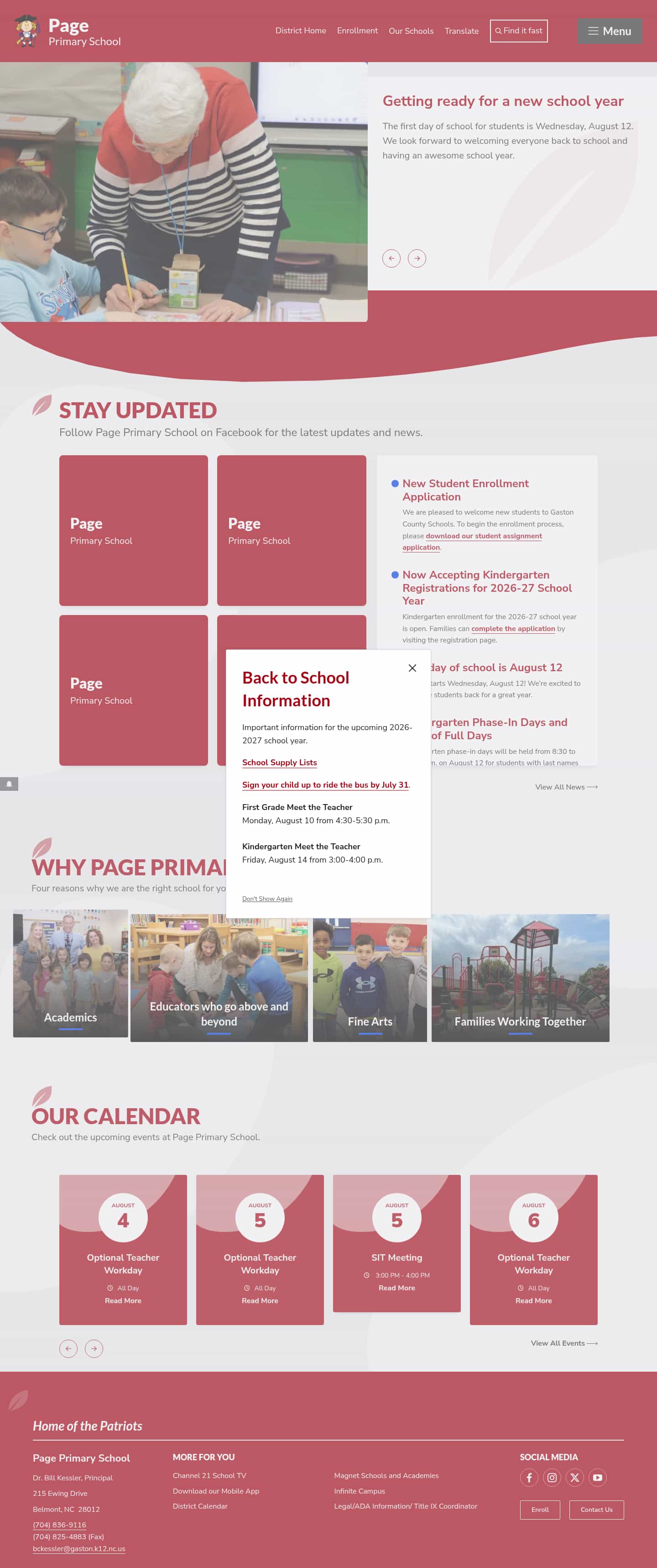 Latest website image capture