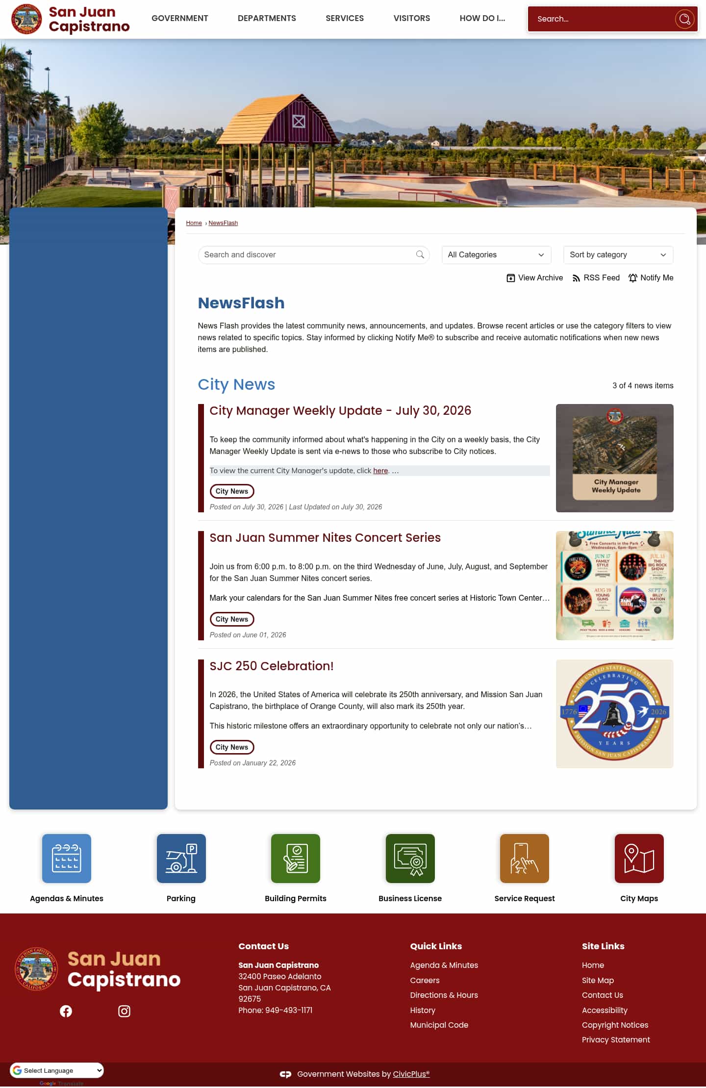 Latest website image capture