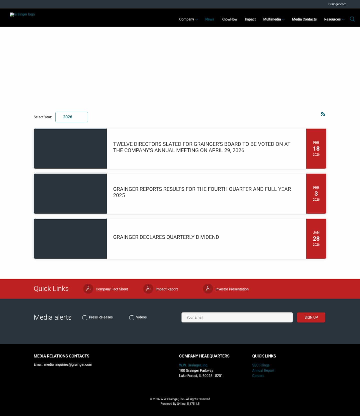 Latest website image capture