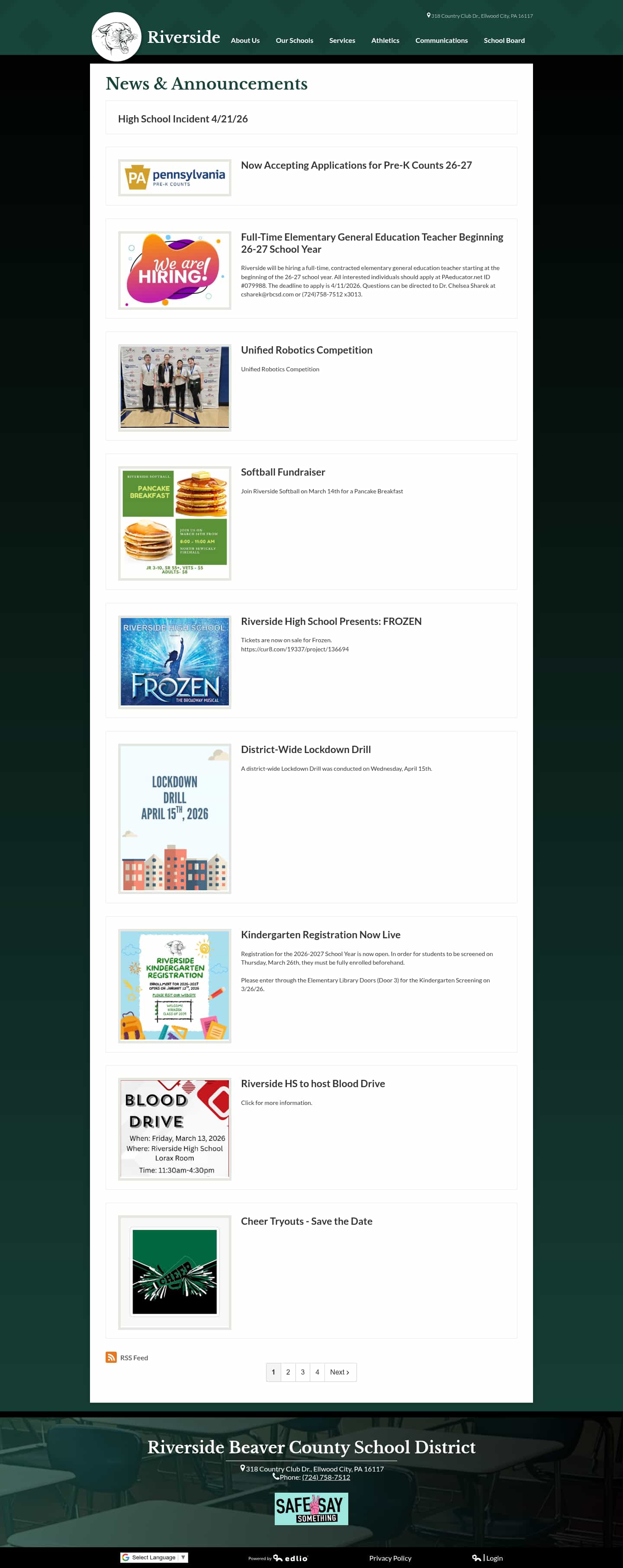 Latest website image capture