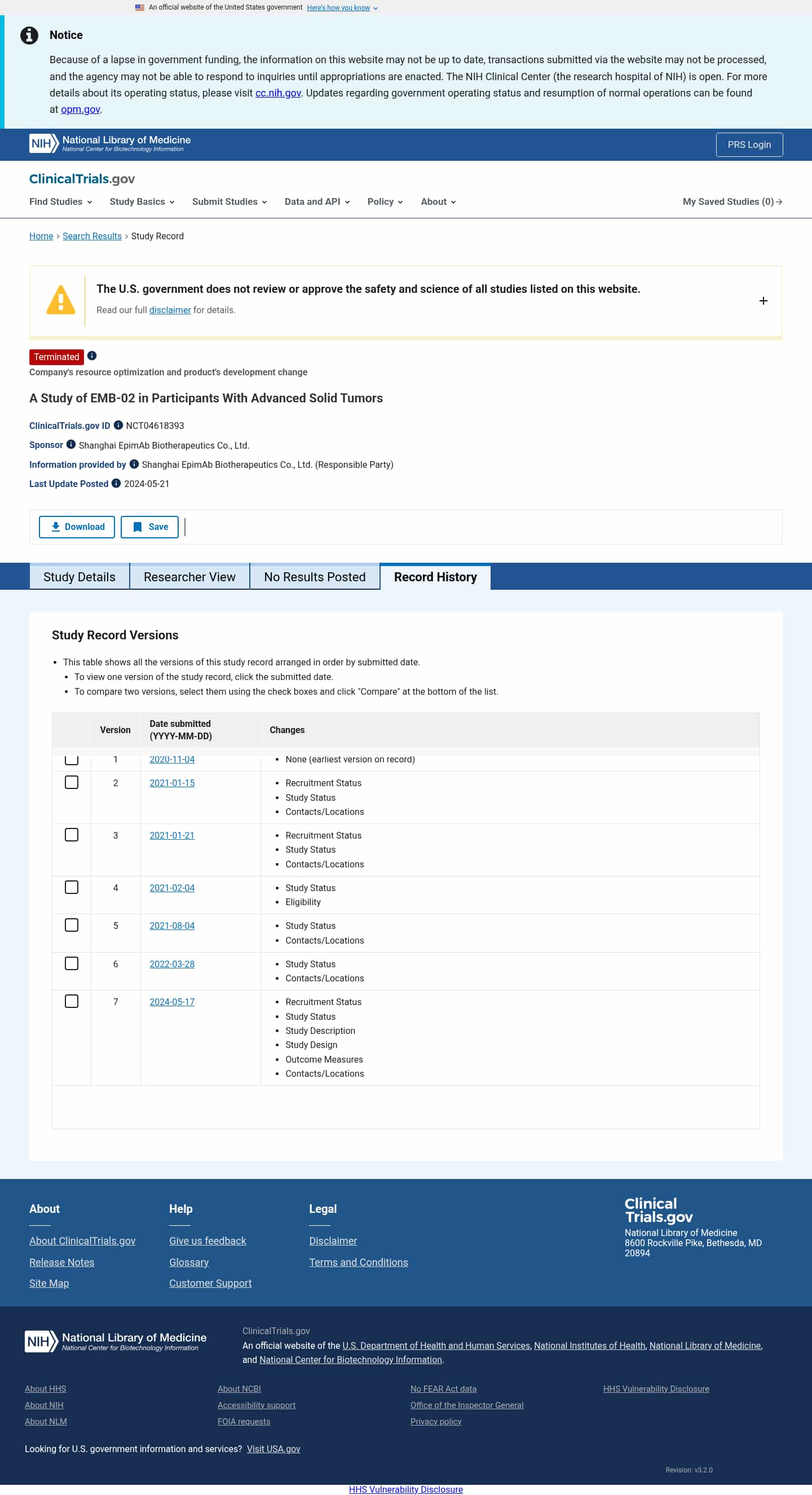 Latest website image capture