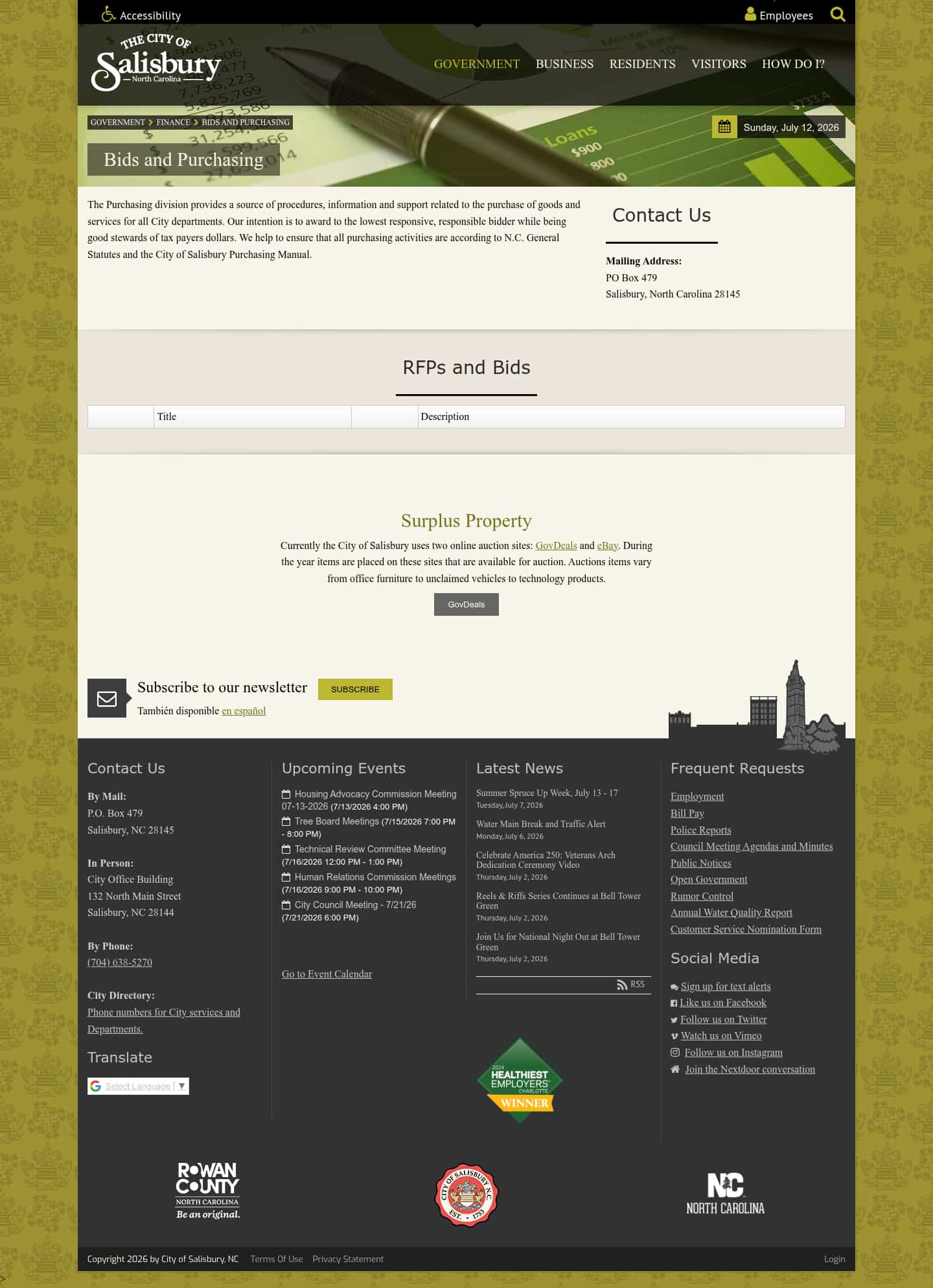 Latest website image capture