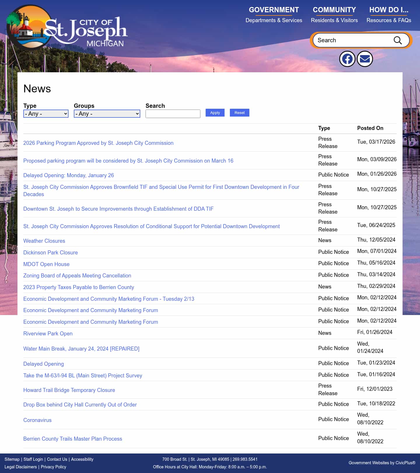 Latest website image capture