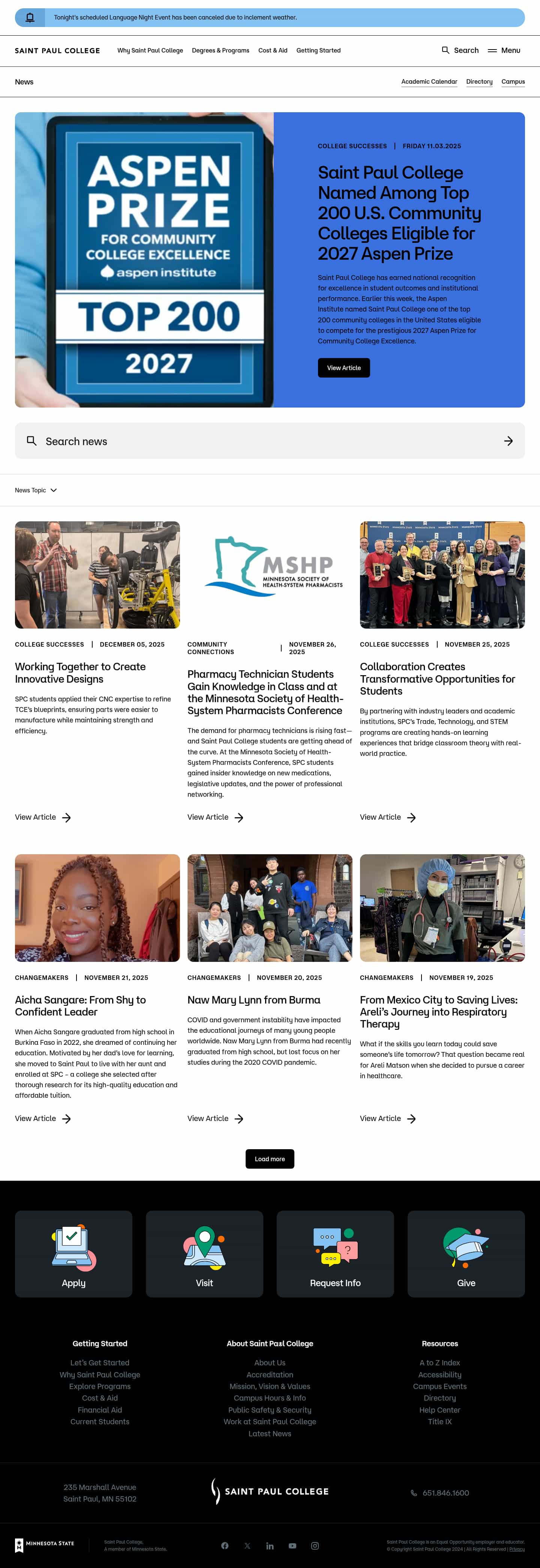 Latest website image capture