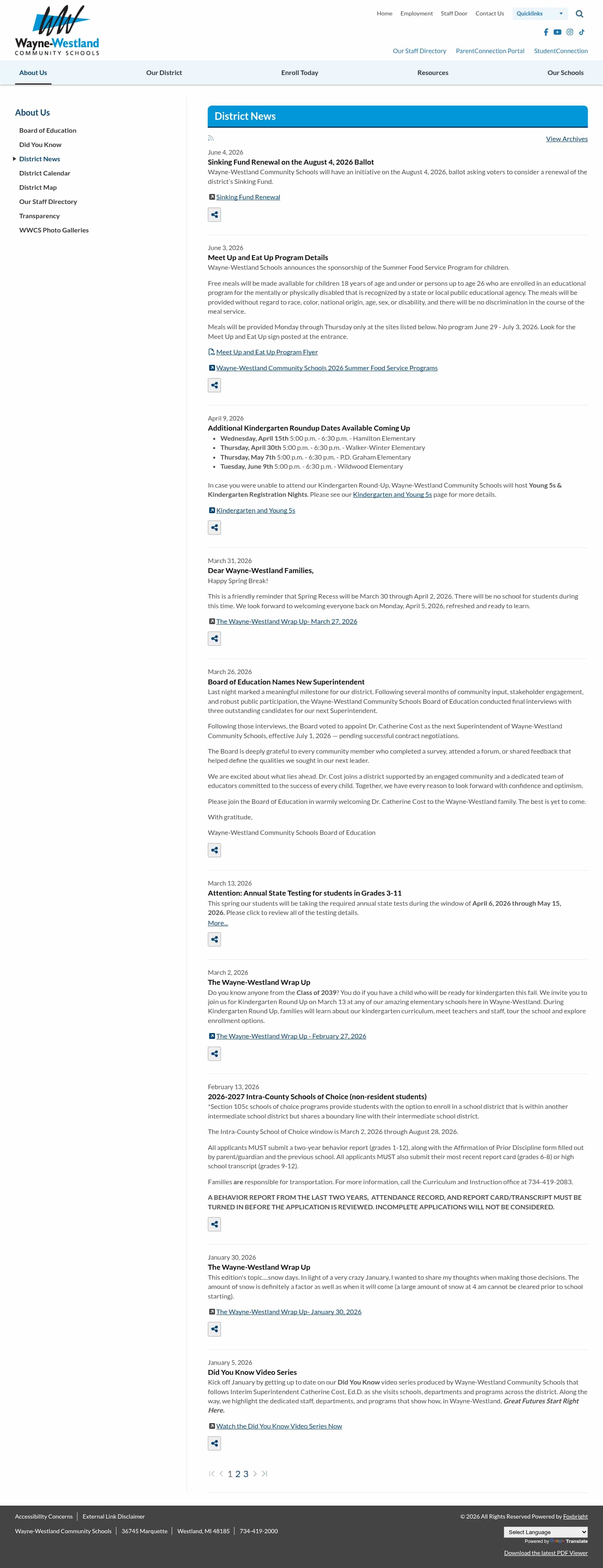 Latest website image capture