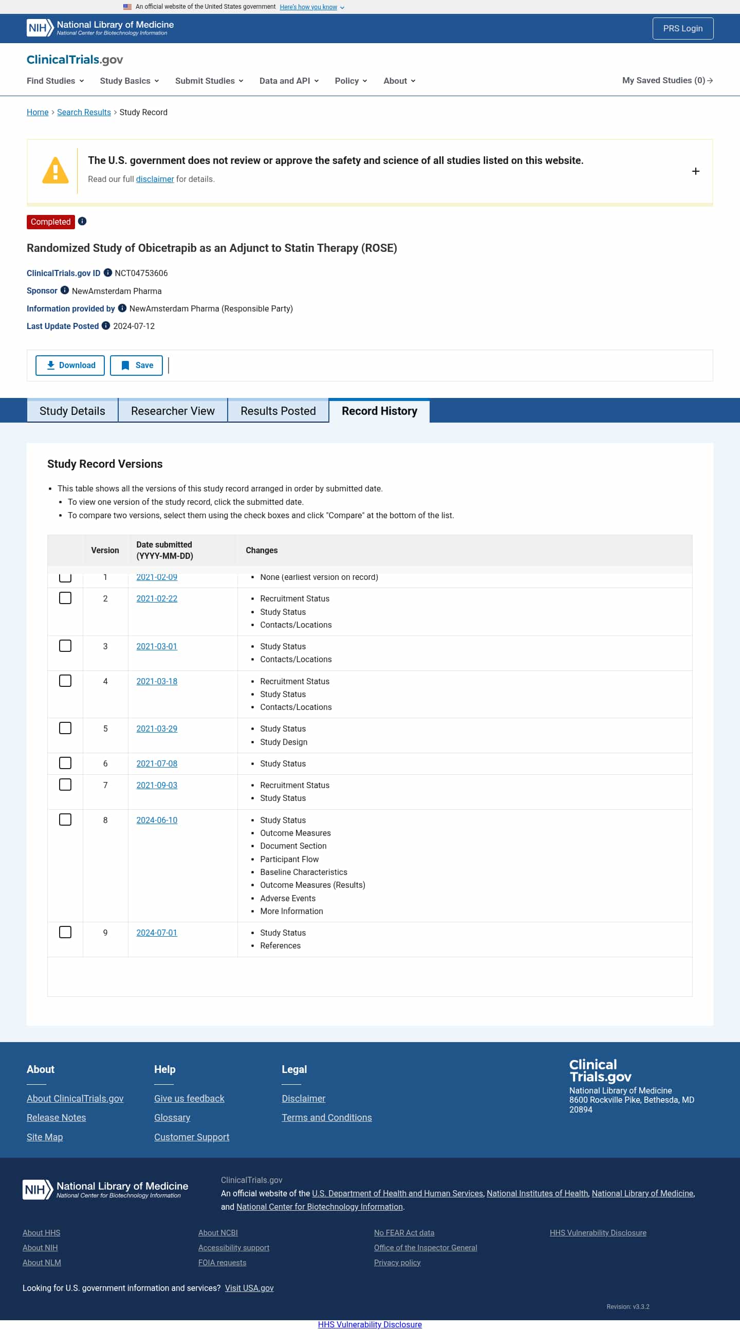 Latest website image capture