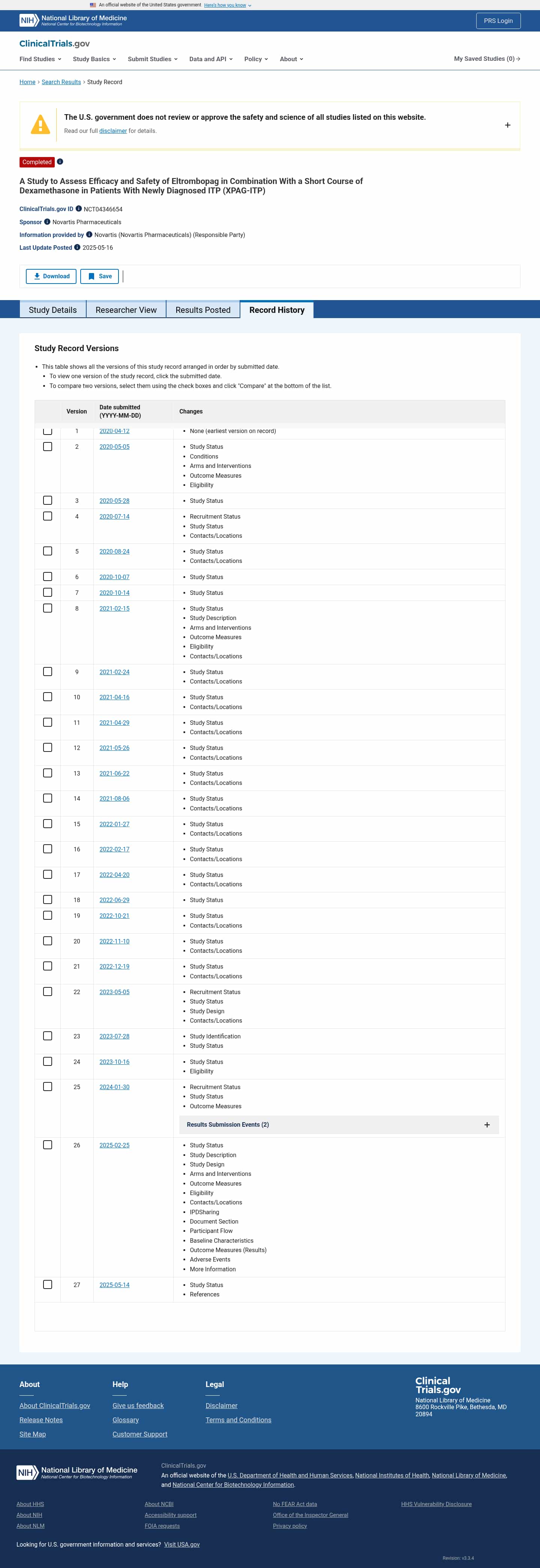 Latest website image capture