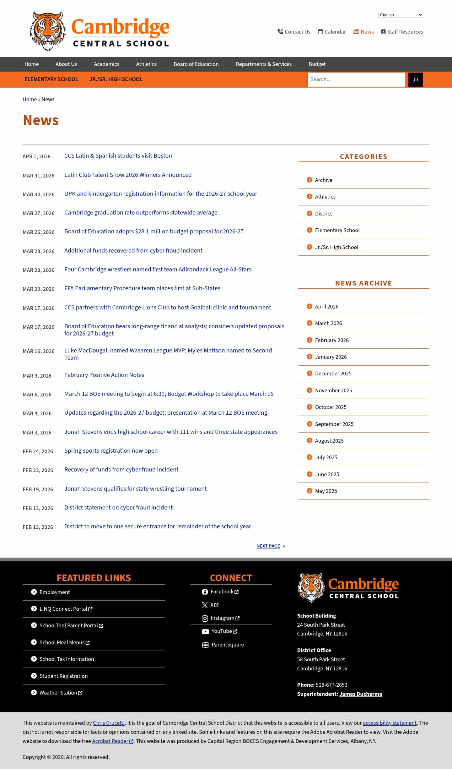 Latest website image capture