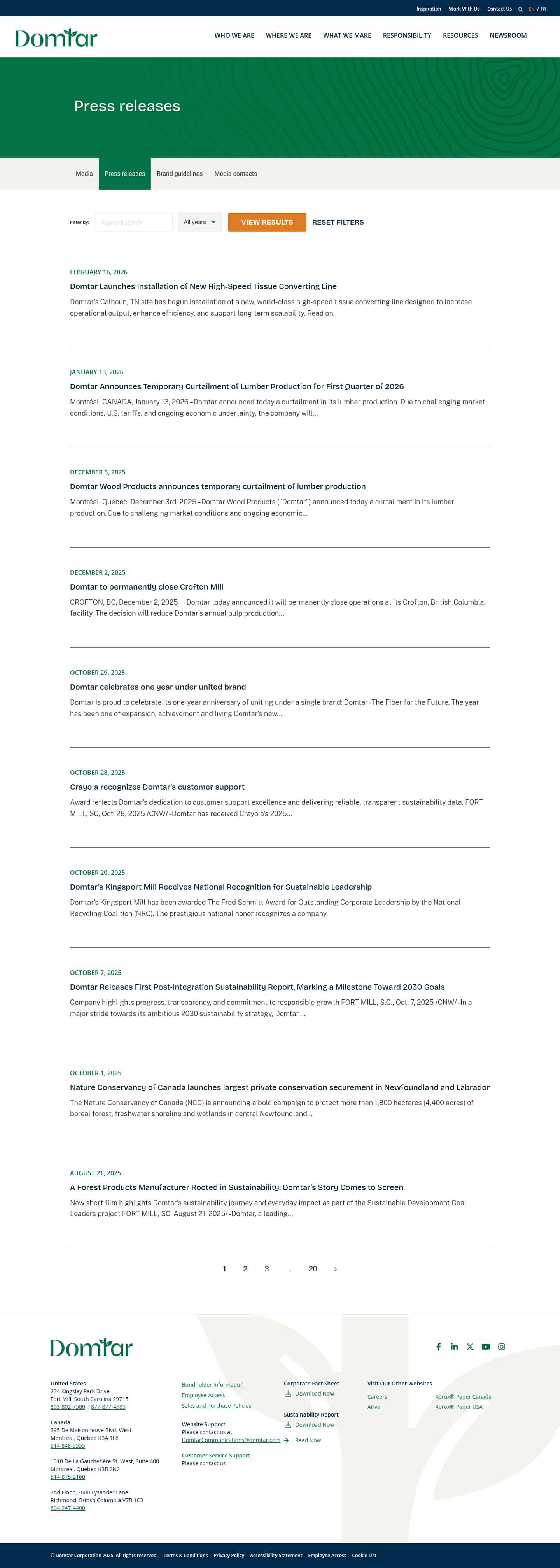 Latest website image capture