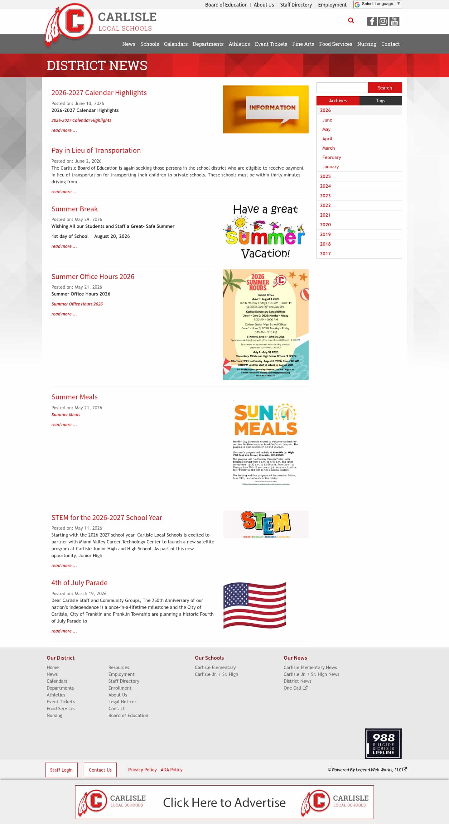 Latest website image capture