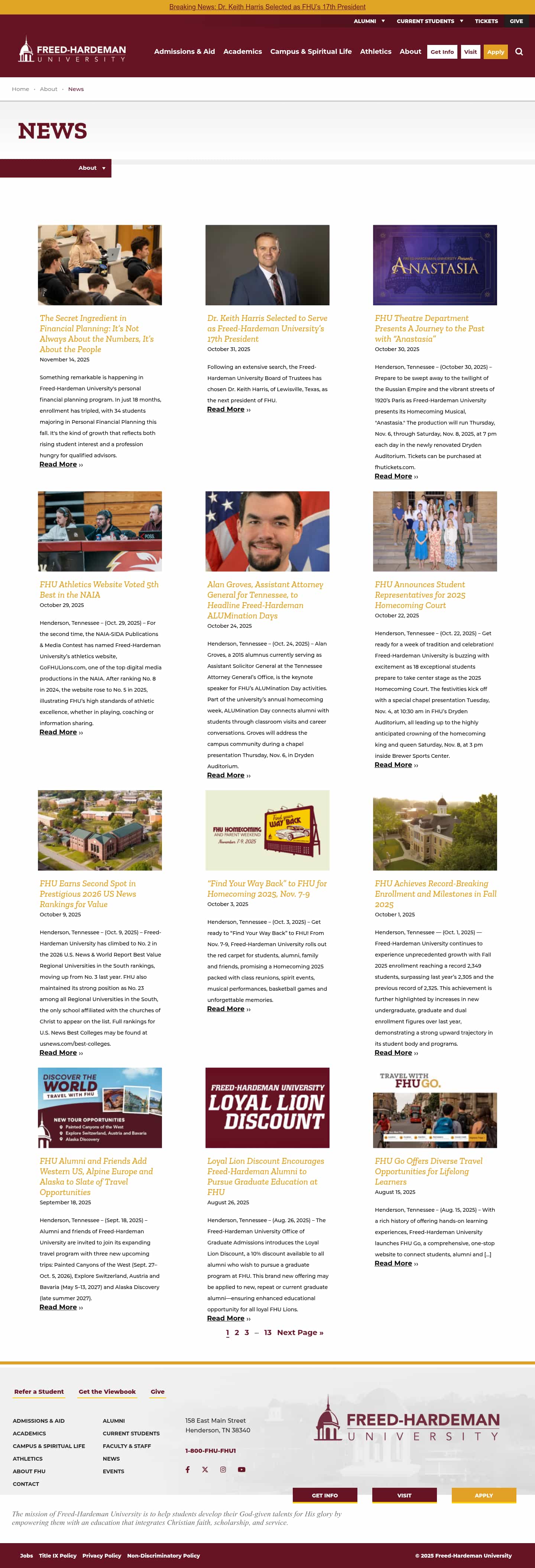 Latest website image capture