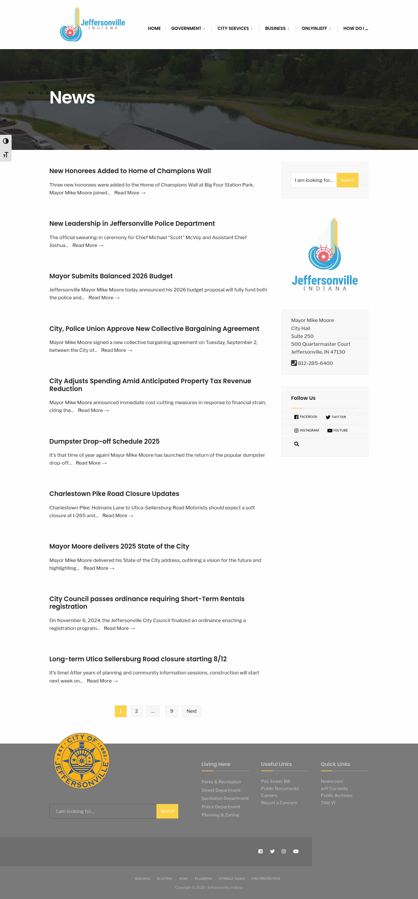 Latest website image capture