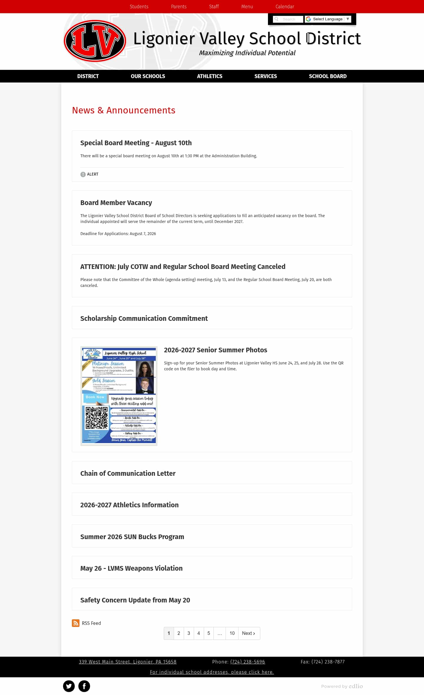 Latest website image capture
