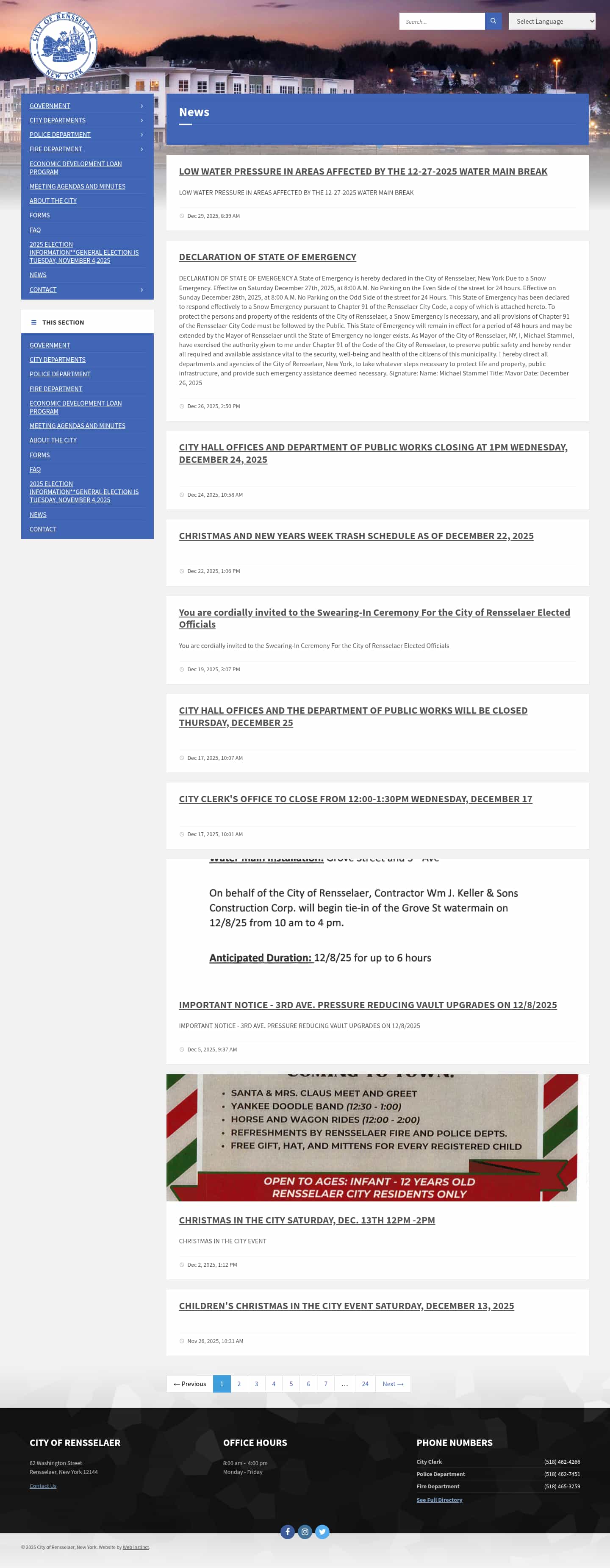 Latest website image capture