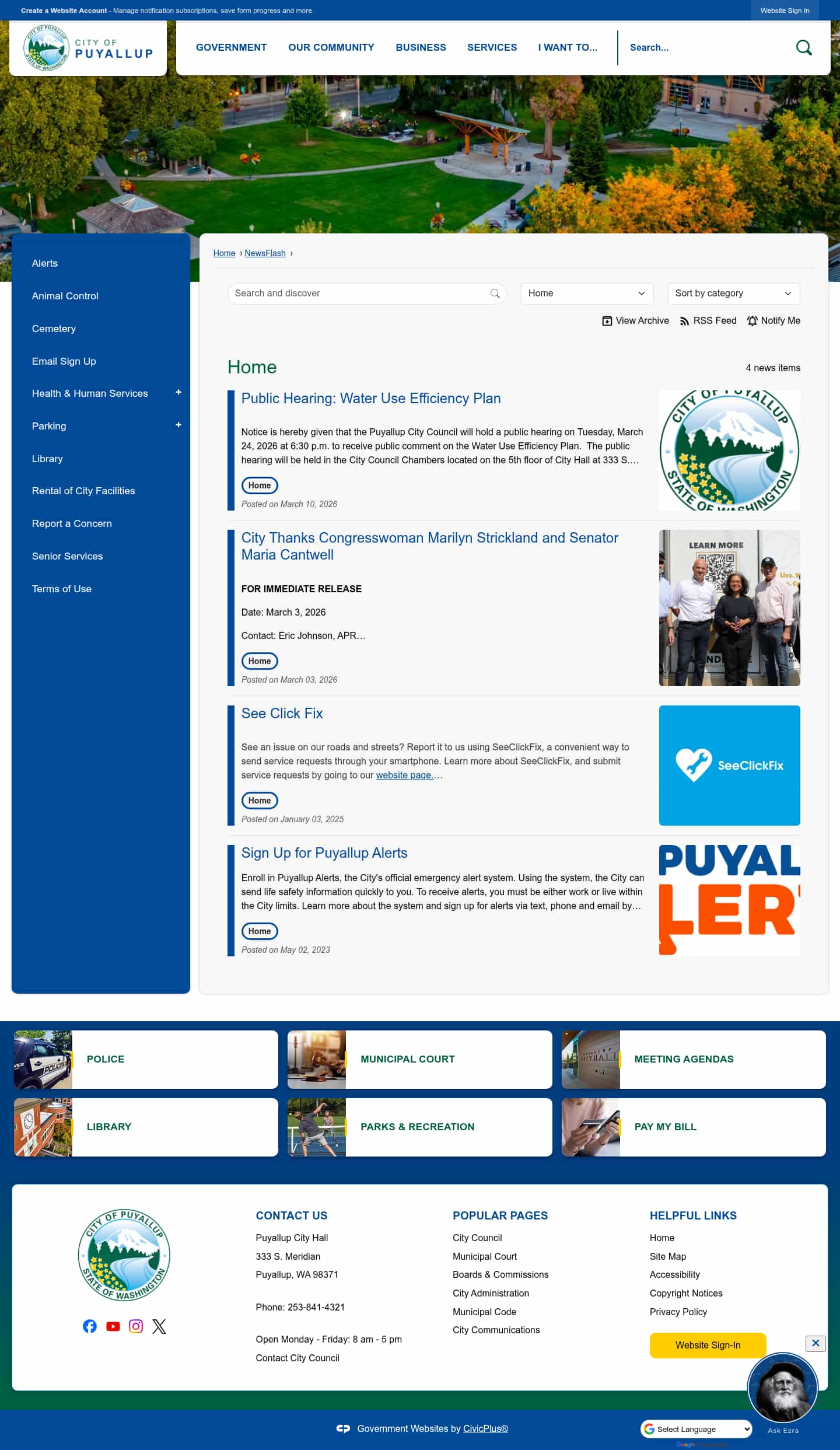 Latest website image capture