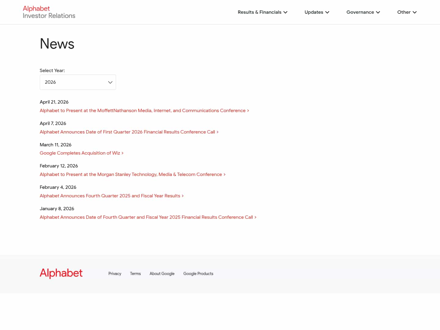 Latest website image capture