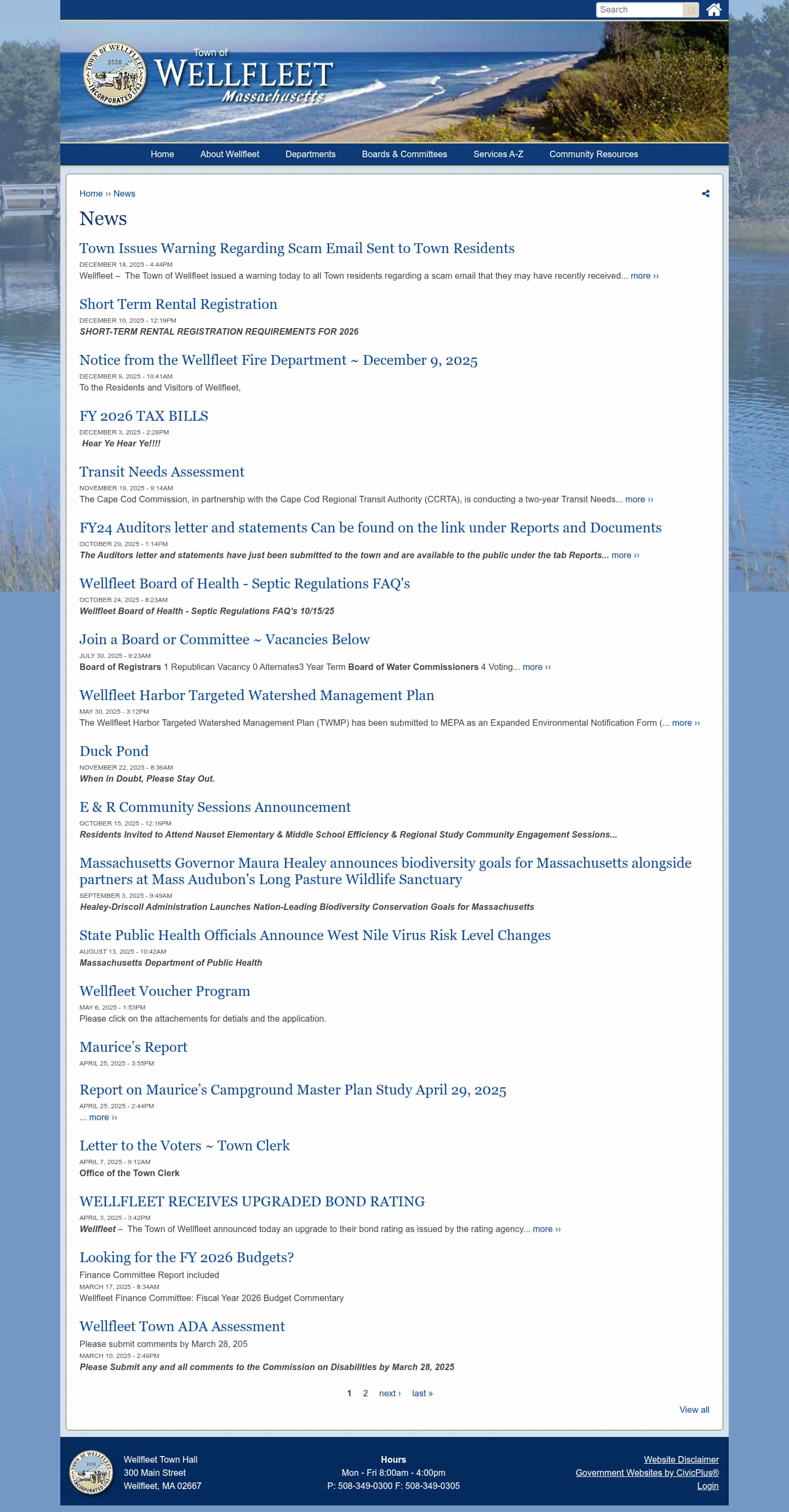 Latest website image capture