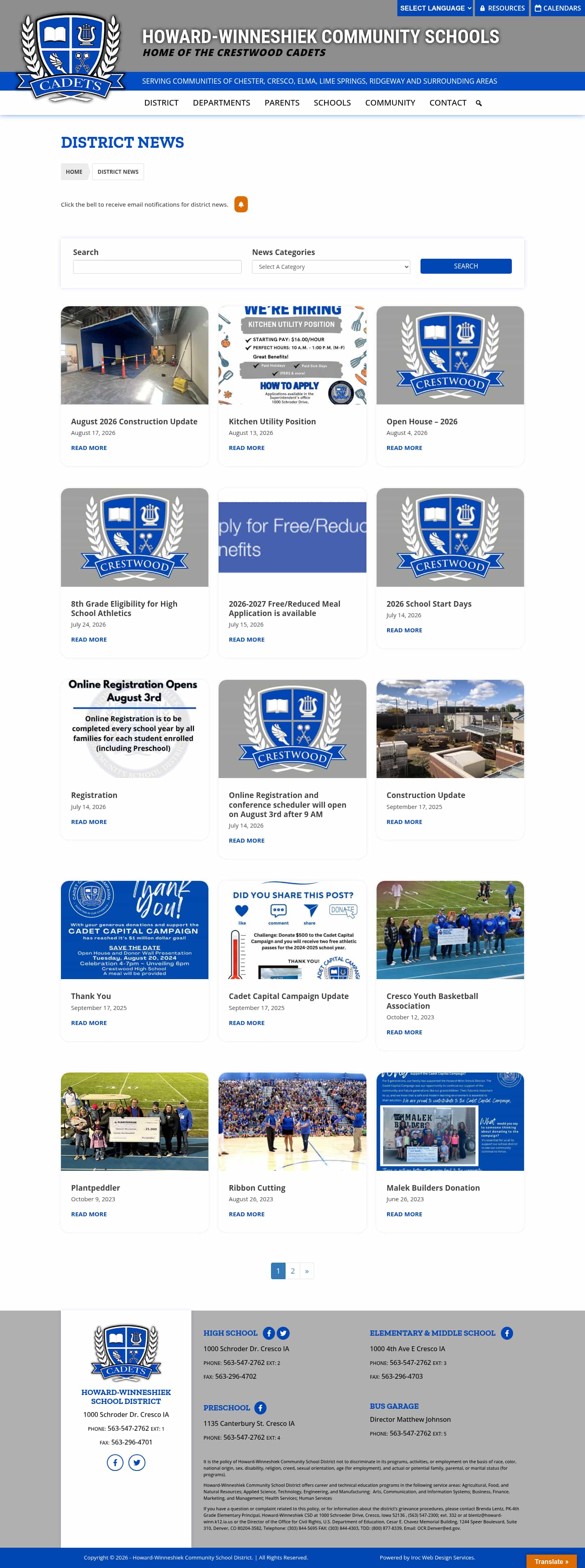 Latest website image capture