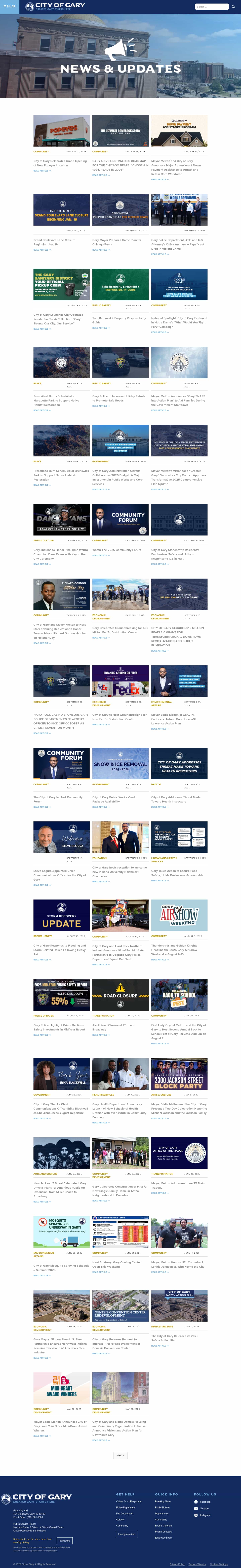 Latest website image capture