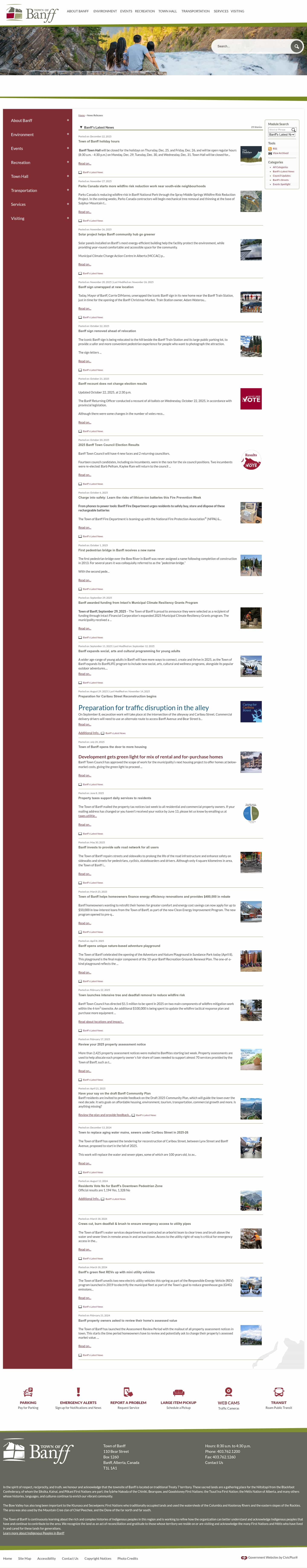 Latest website image capture