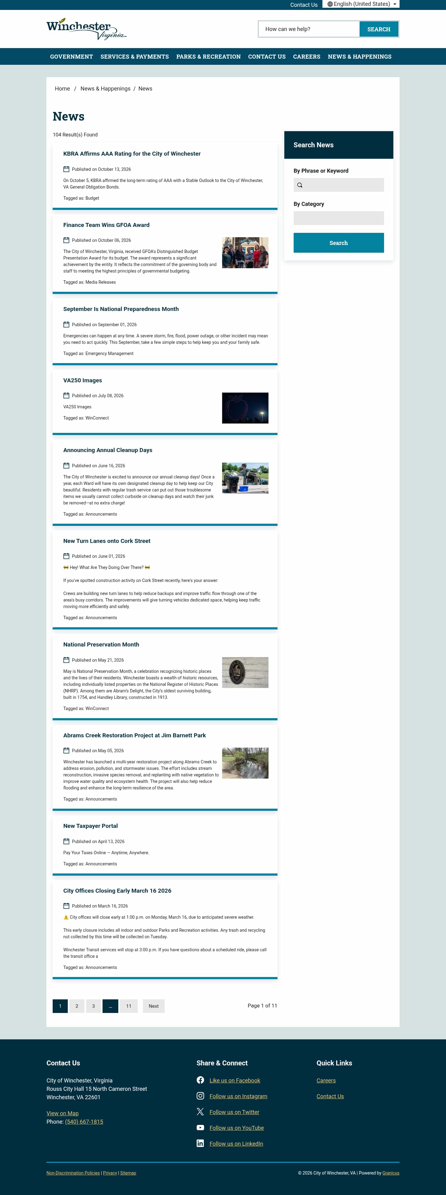Latest website image capture
