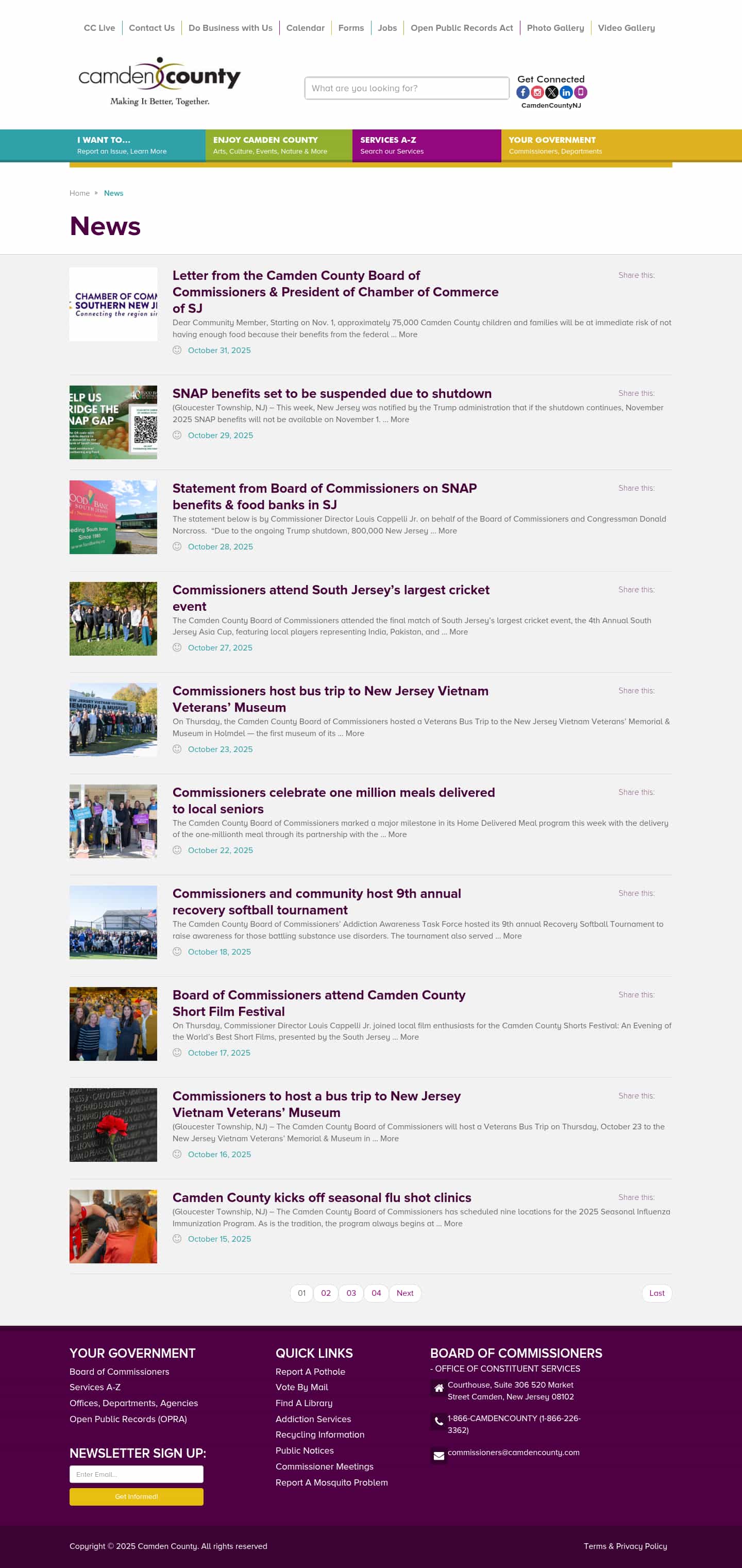 Latest website image capture