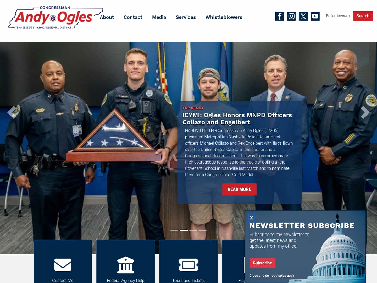 Latest website image capture