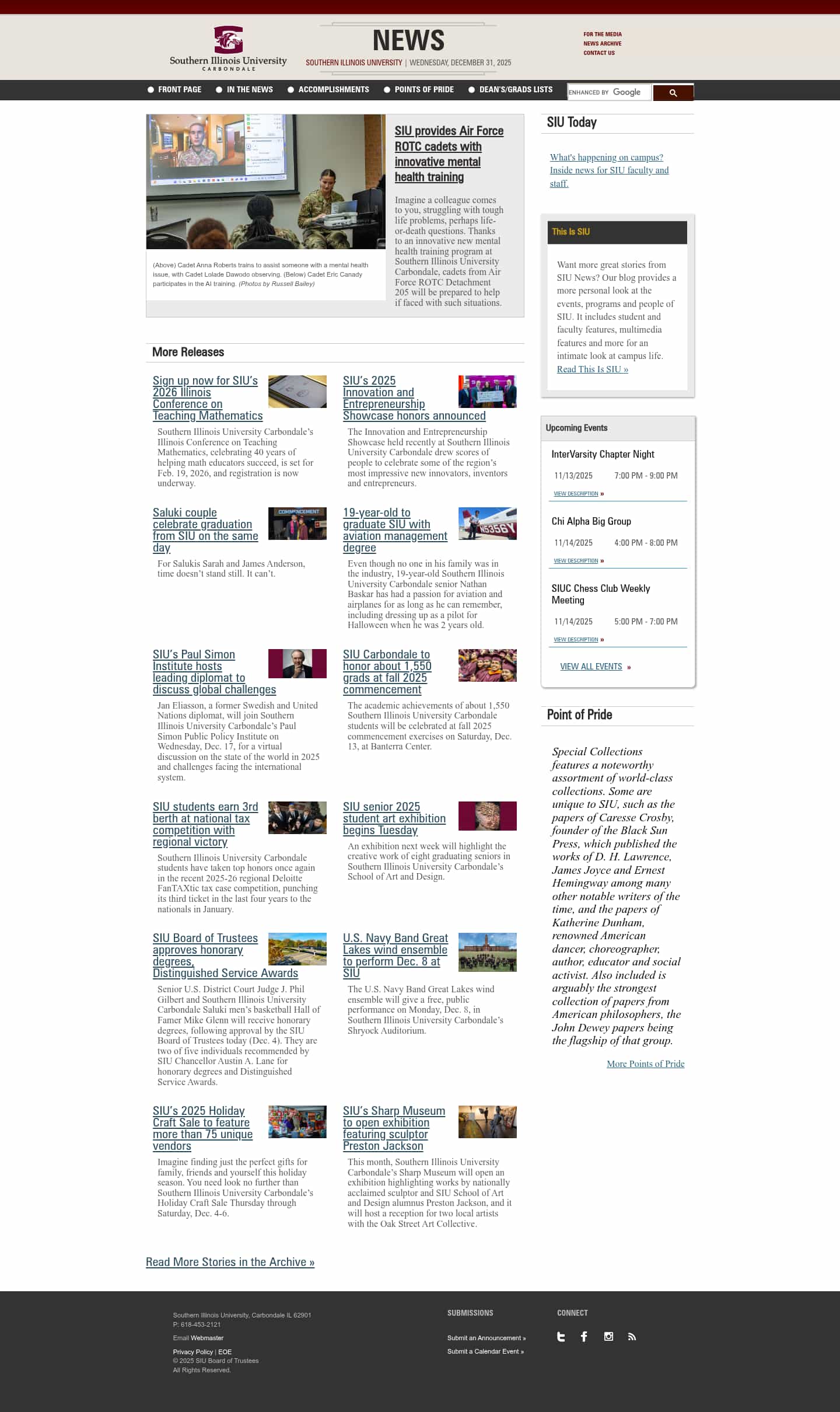 Latest website image capture