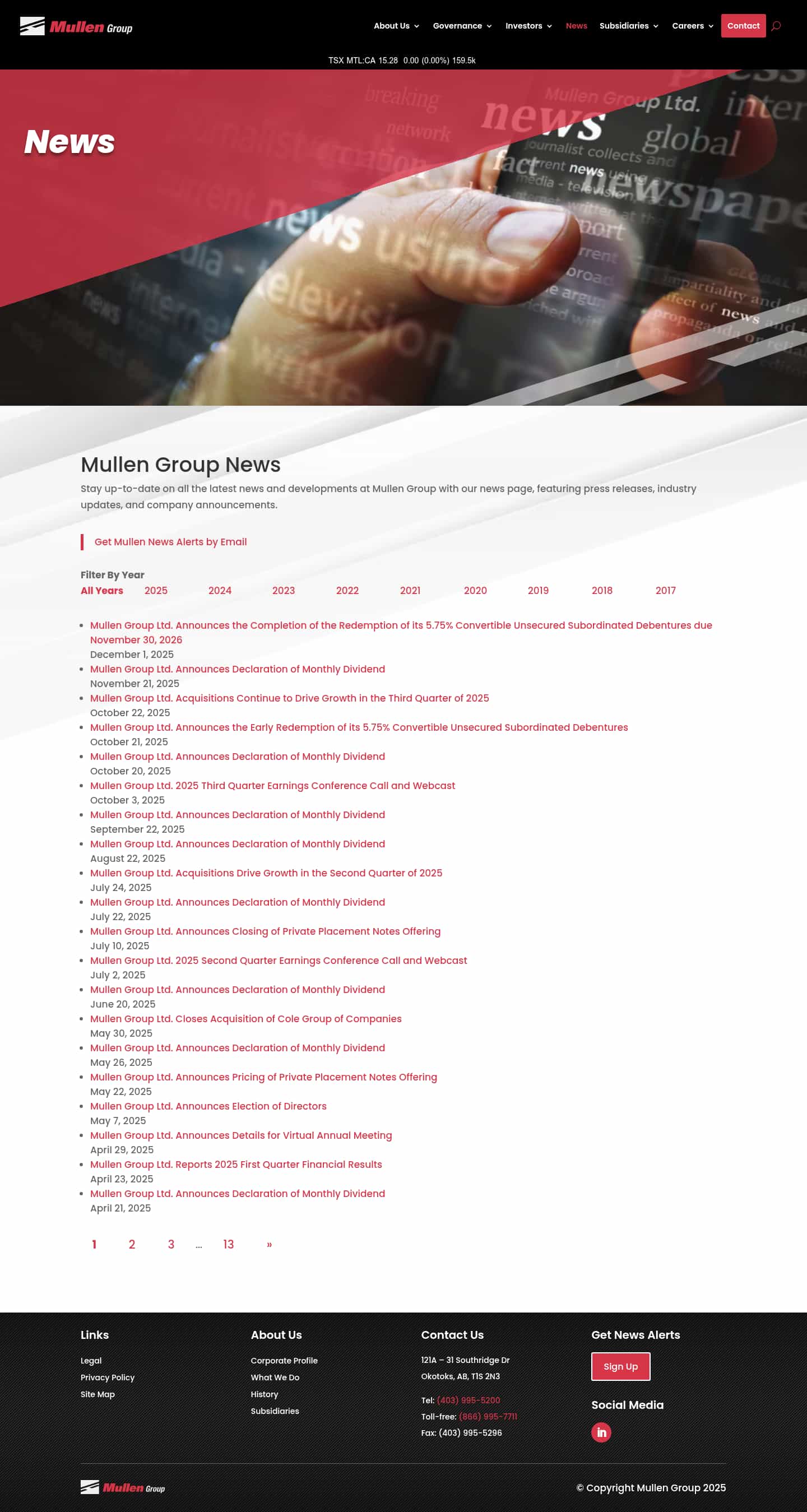 Latest website image capture