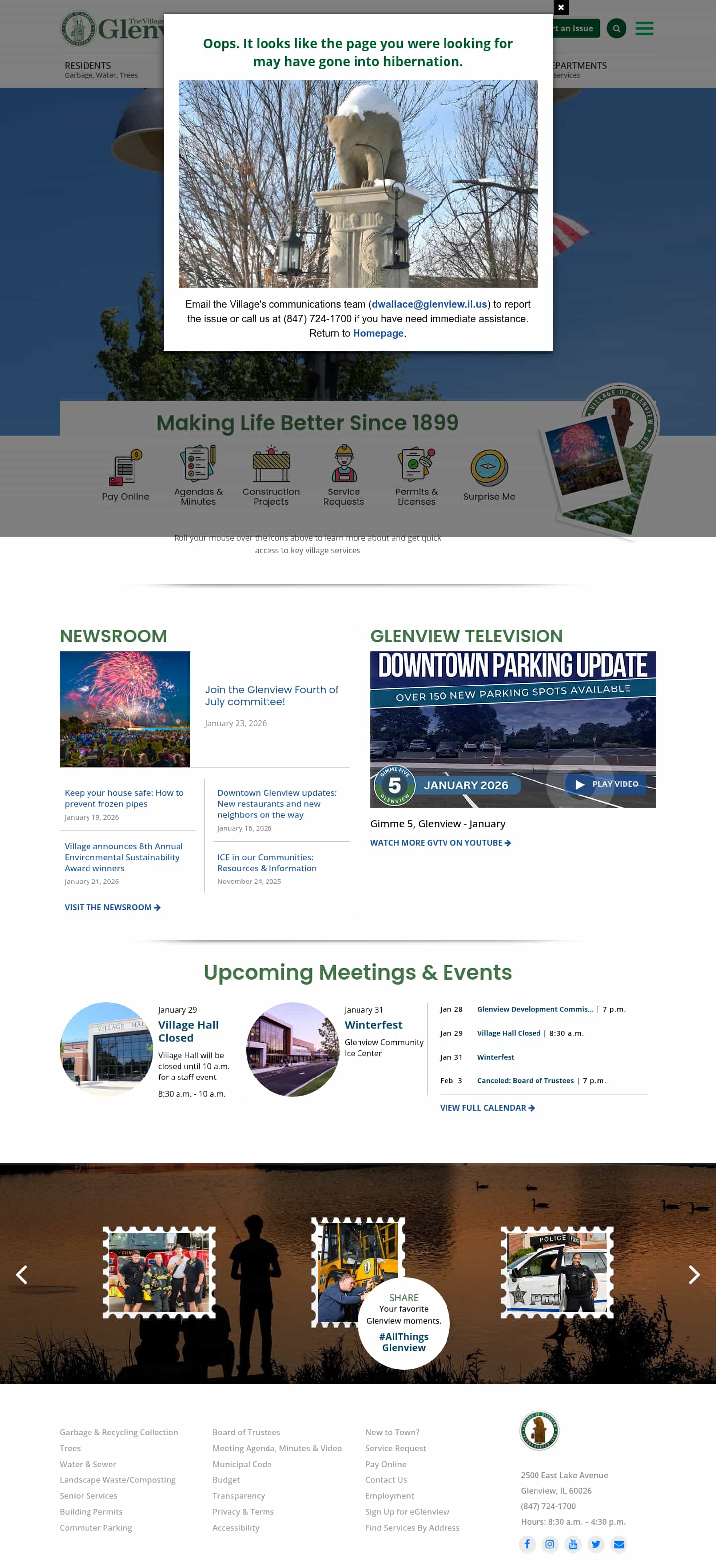 Latest website image capture