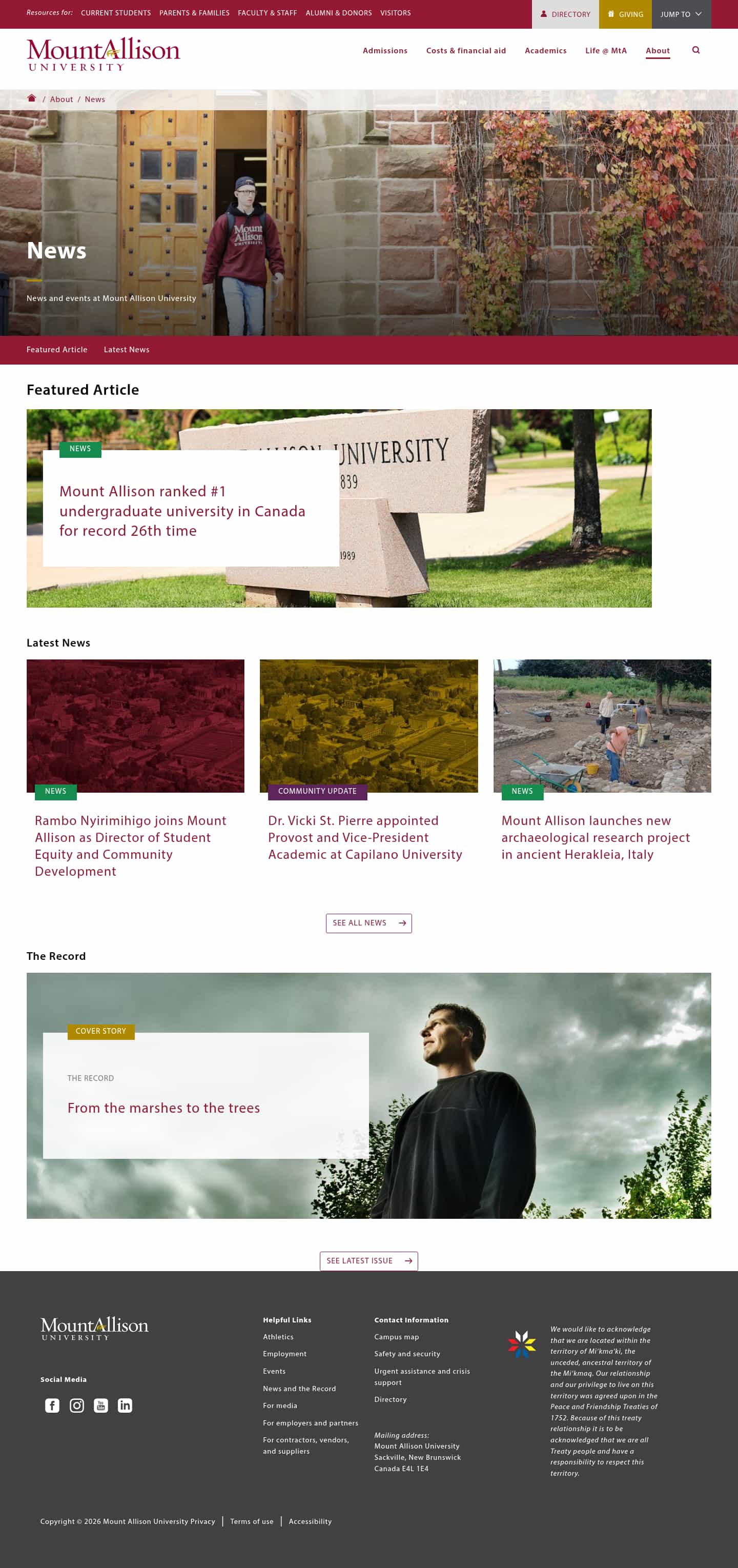 Latest website image capture