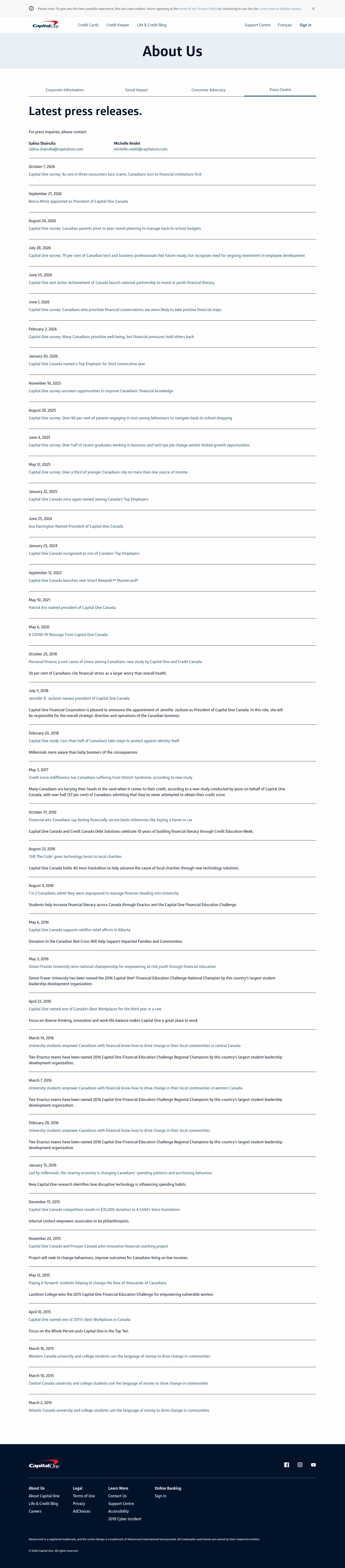 Latest website image capture