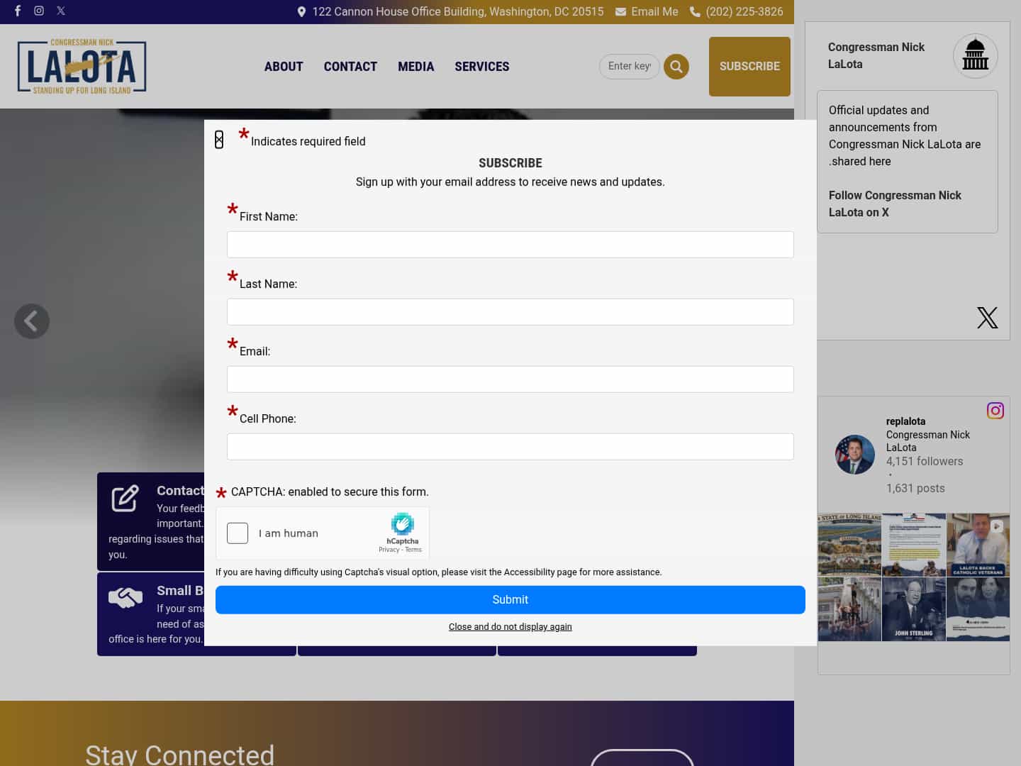 Latest website image capture