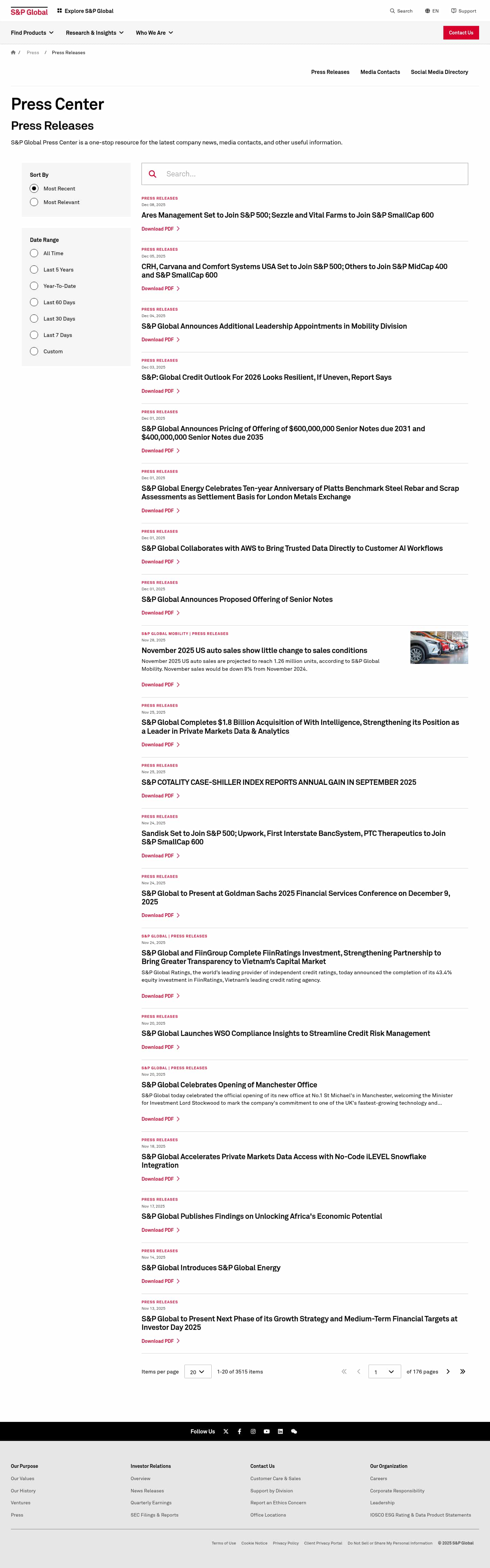 Latest website image capture