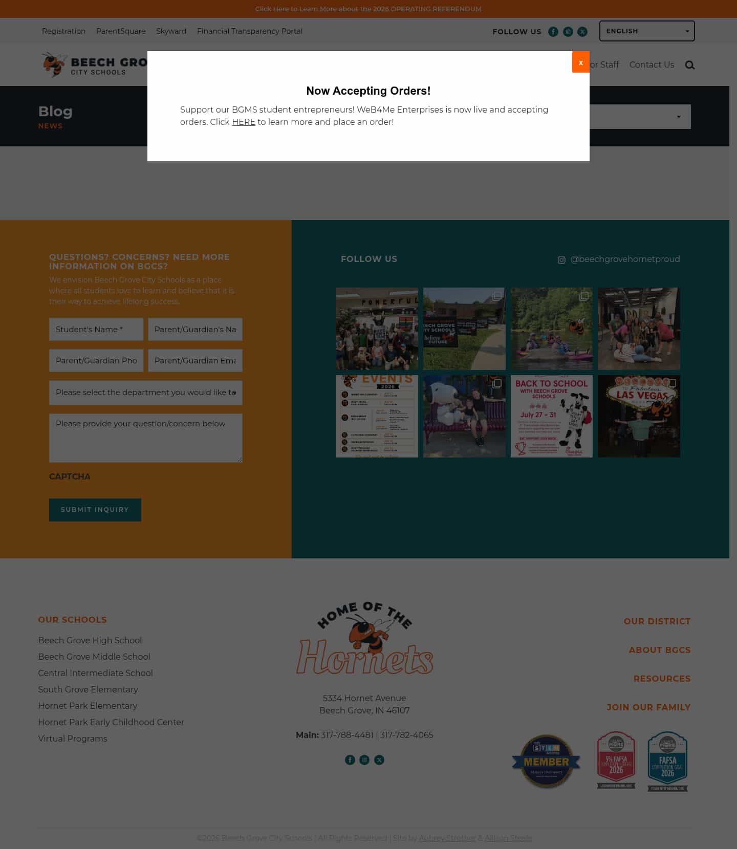 Latest website image capture