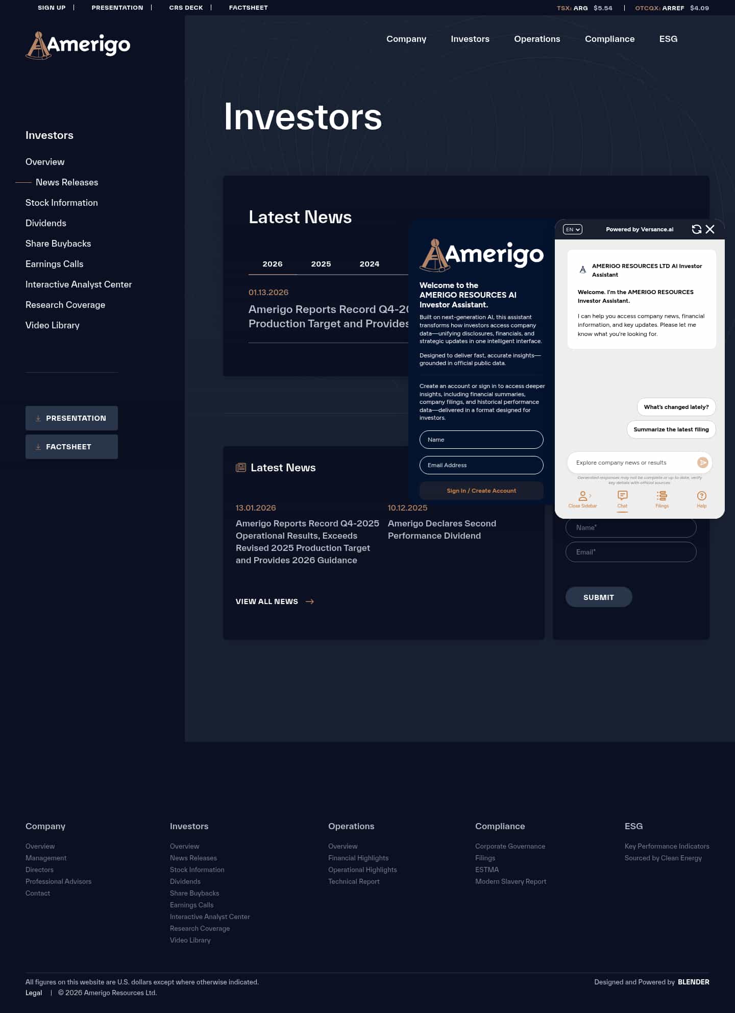 Latest website image capture