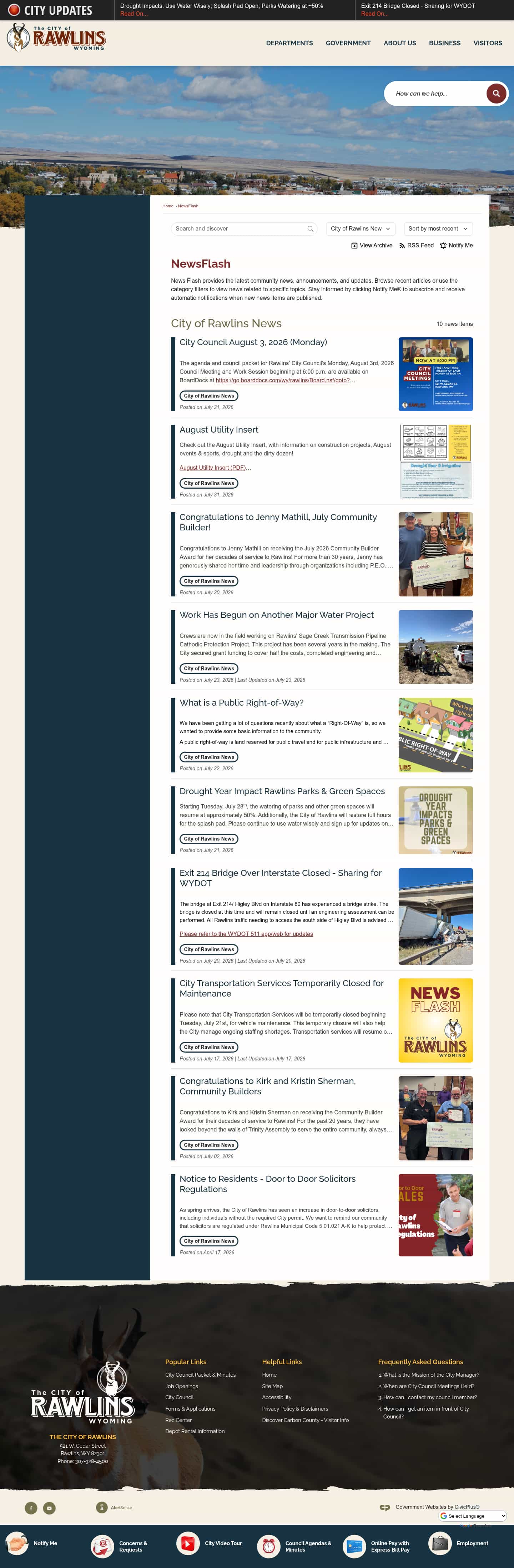 Latest website image capture