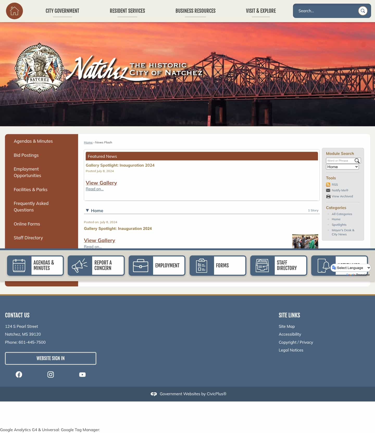 Latest website image capture